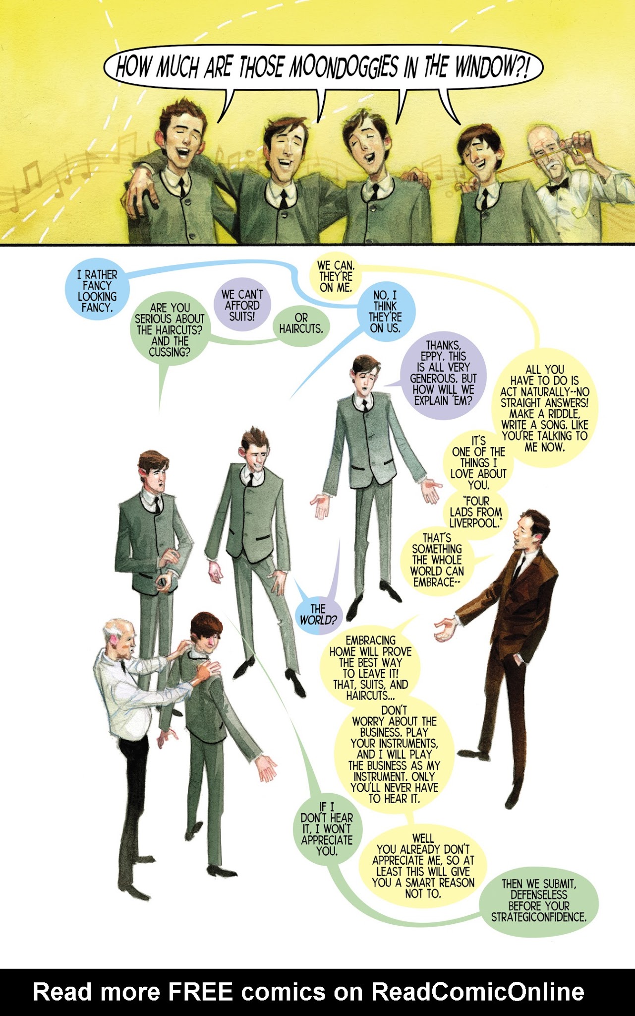 Read online The Fifth Beatle: The Brian Epstein Story comic -  Issue # TPB - 26