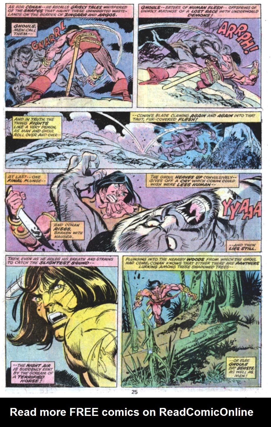 Read online Giant-Size Conan comic -  Issue #4 - 21