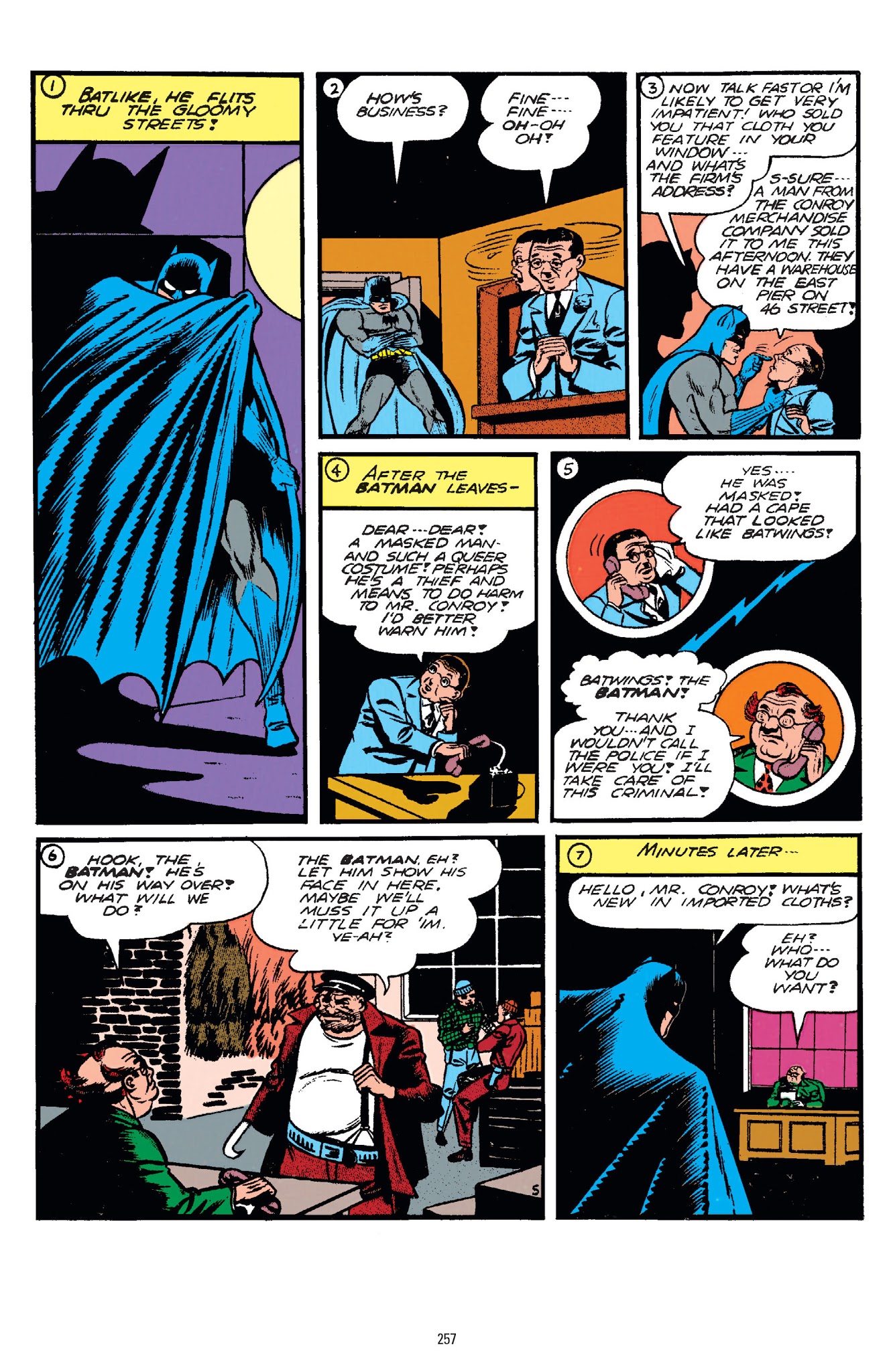 Read online Batman: The Golden Age Omnibus comic -  Issue # TPB 2 - 257