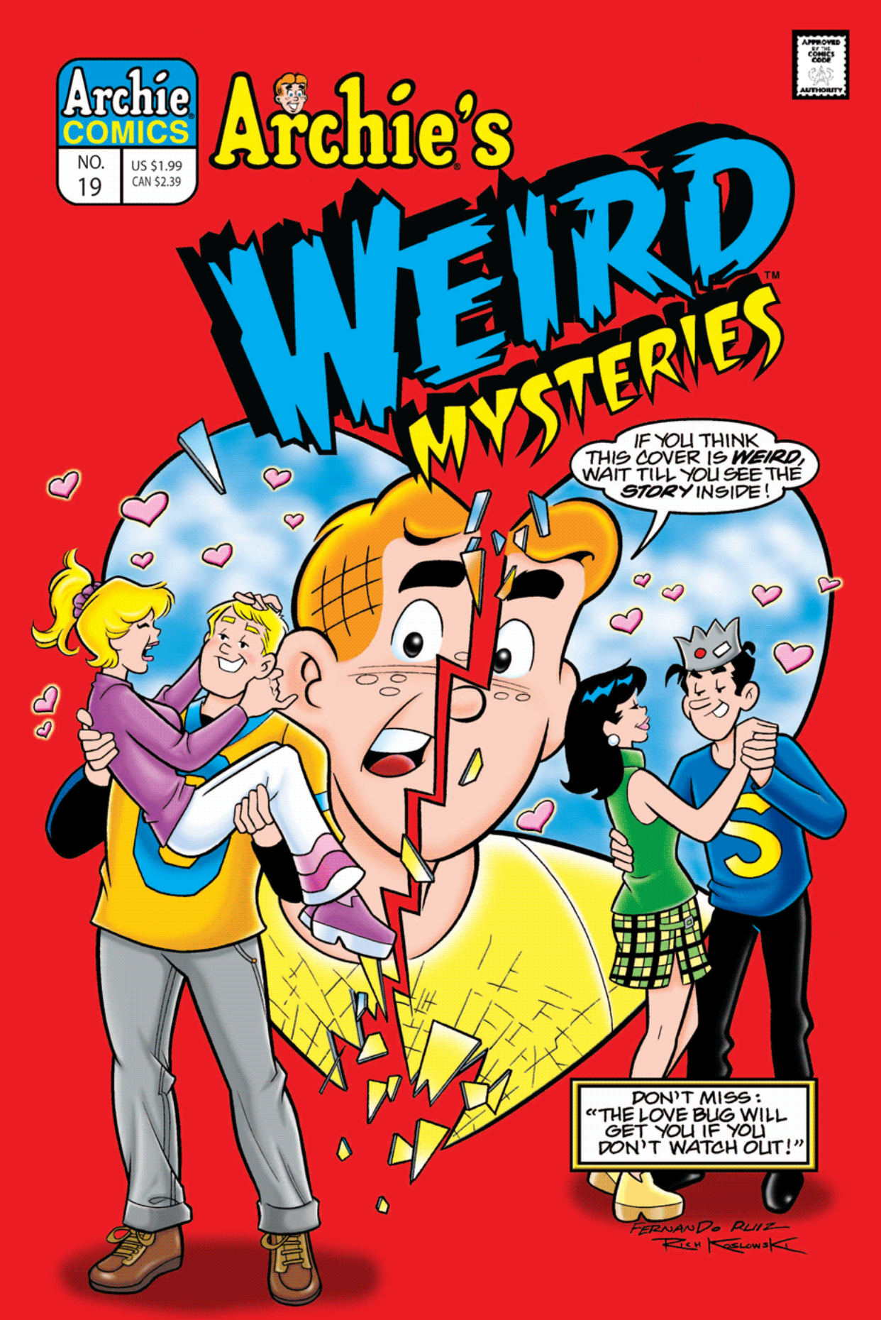 Read online Archie's Weird Mysteries comic -  Issue #19 - 1