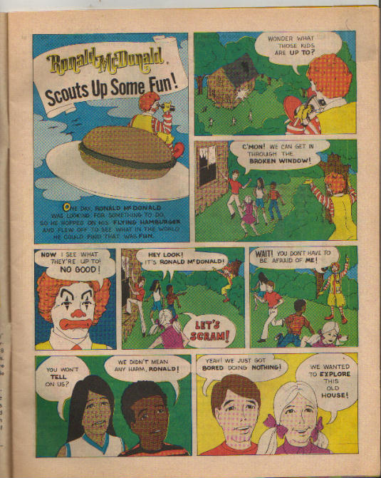 Read online Ronald McDonald Adventures in Scouting comic -  Issue # Full - 2