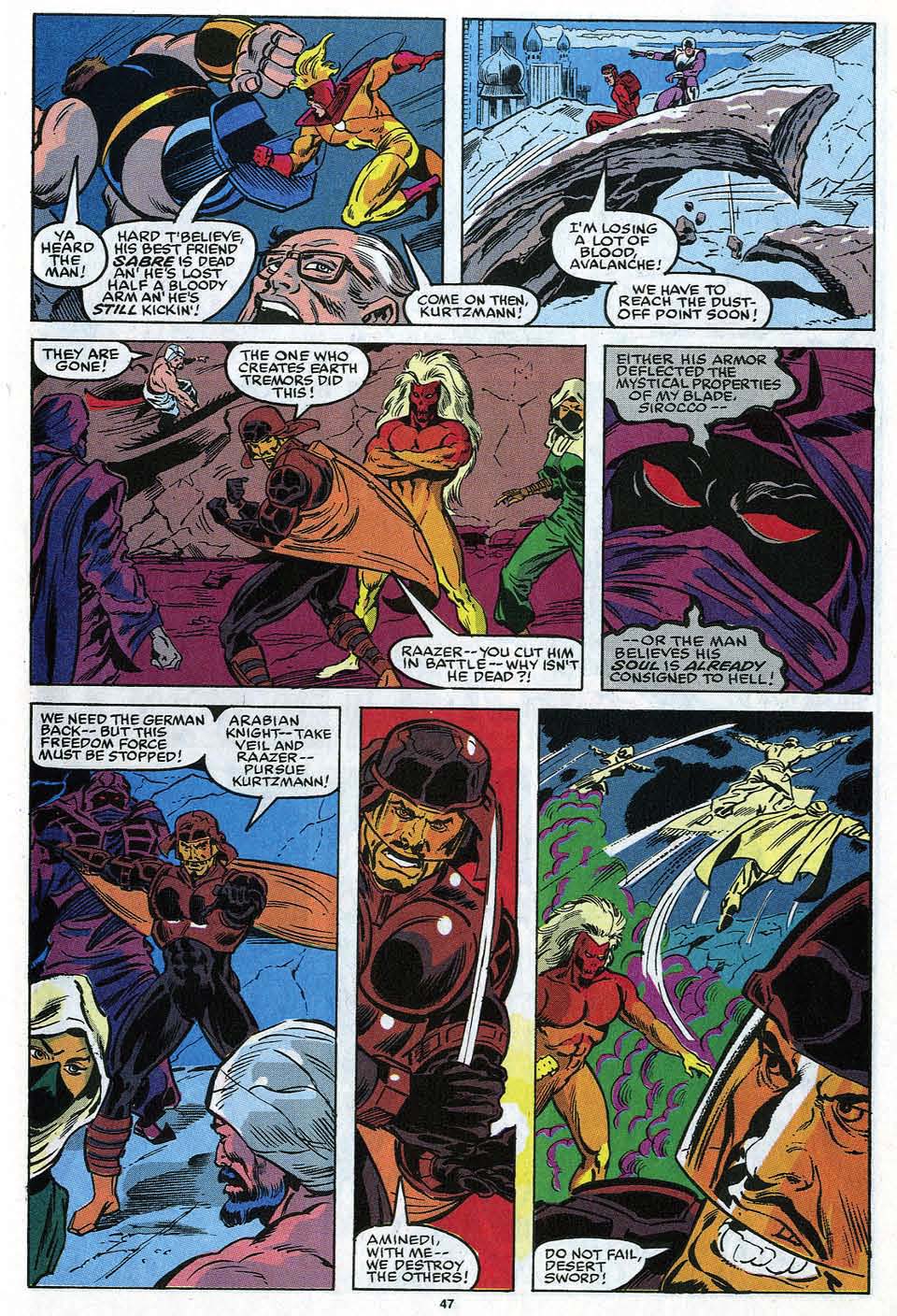 Read online X-Men Annual comic -  Issue #15 - 47