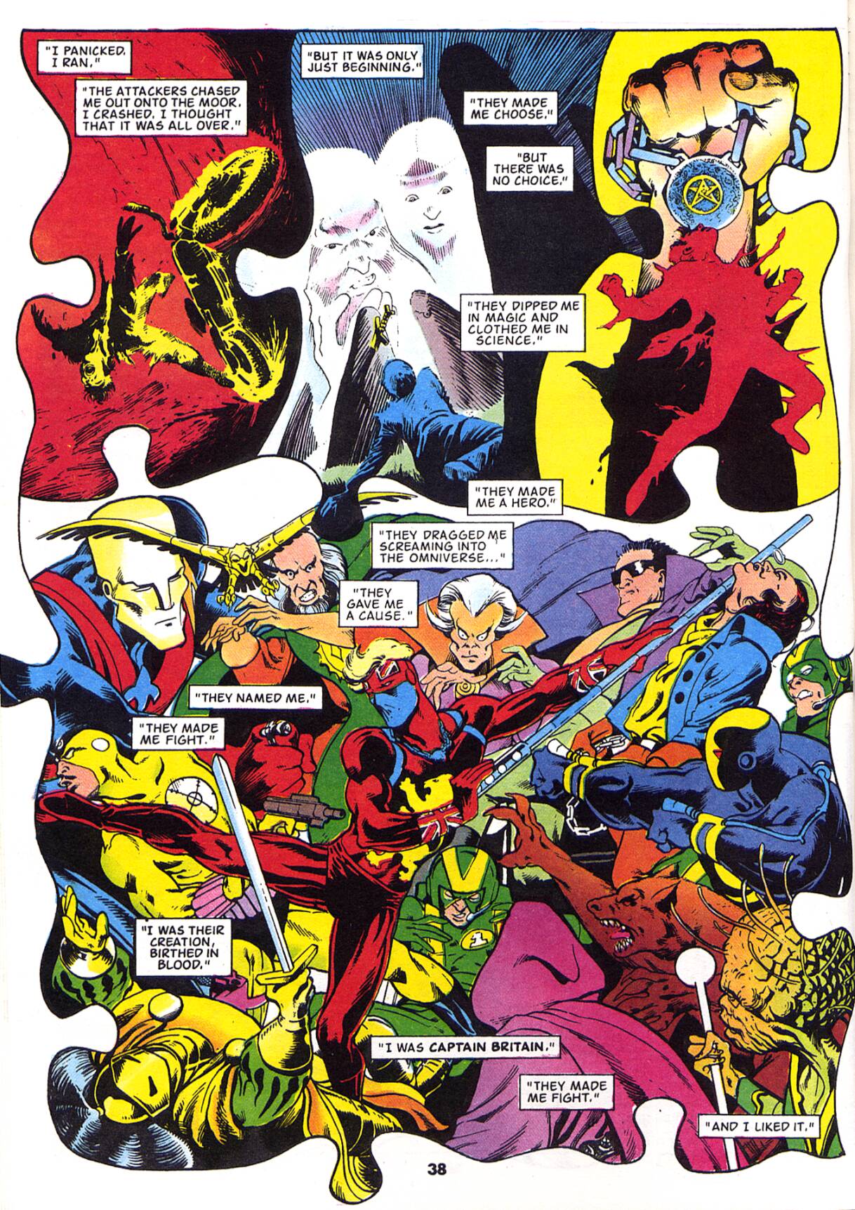 Read online Captain Britain (1988) comic -  Issue # TPB - 38