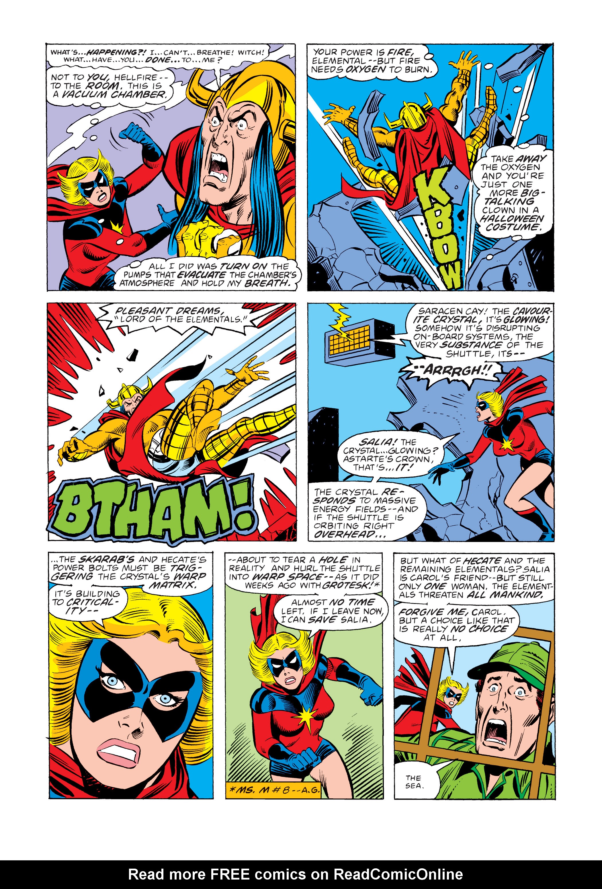 Read online Ms. Marvel (1977) comic -  Issue #12 - 14