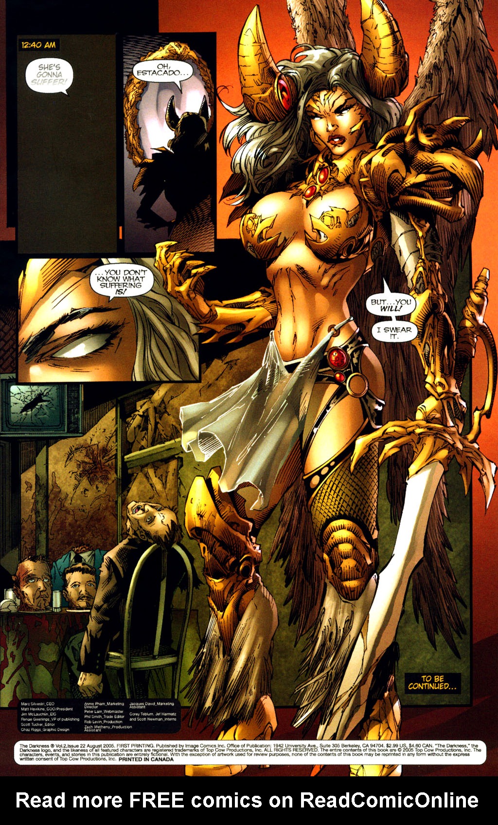 Read online The Darkness (2002) comic -  Issue #22 - 28