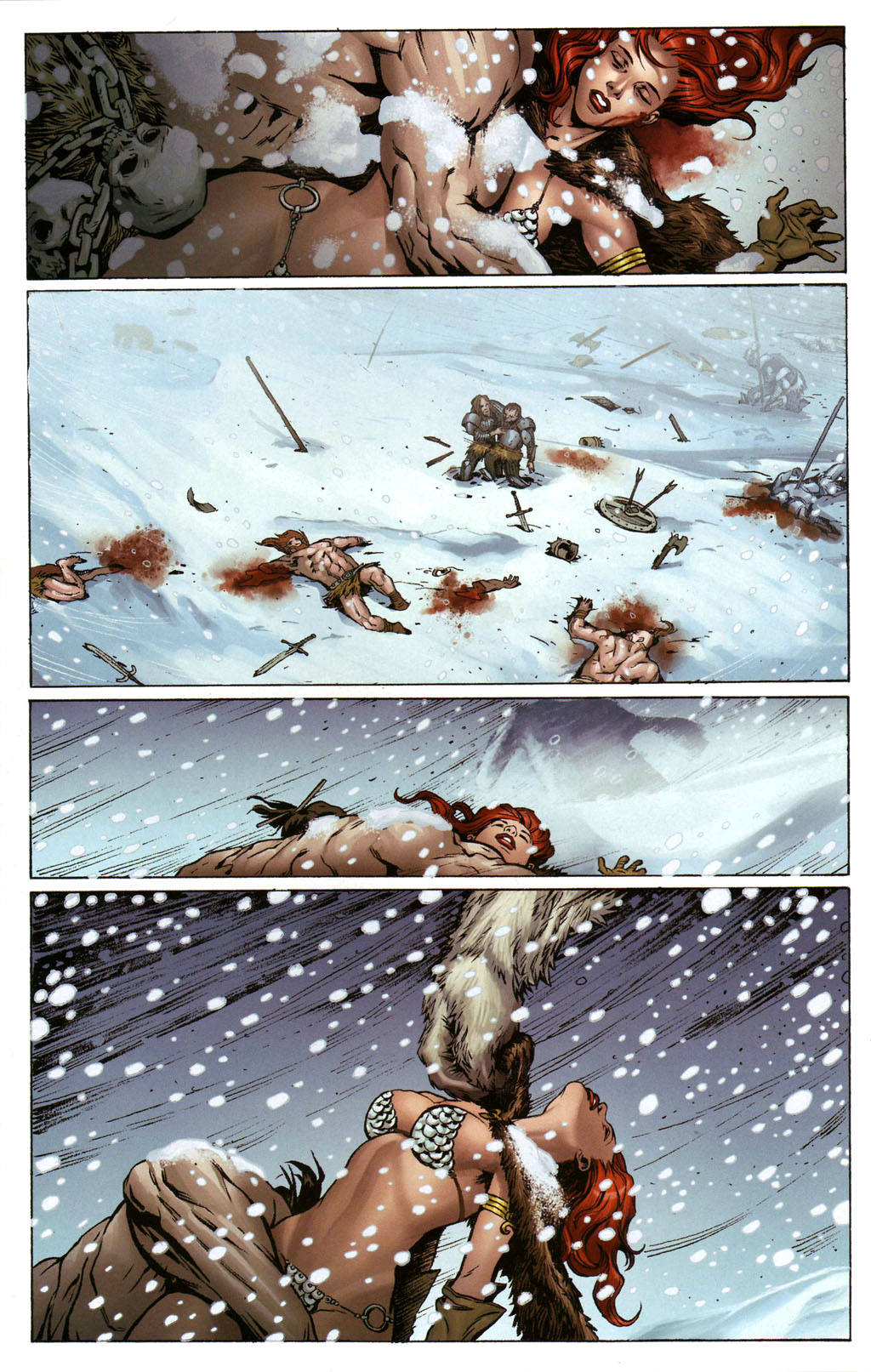 Read online Savage Red Sonja: Queen of the Frozen Wastes comic -  Issue #1 - 14