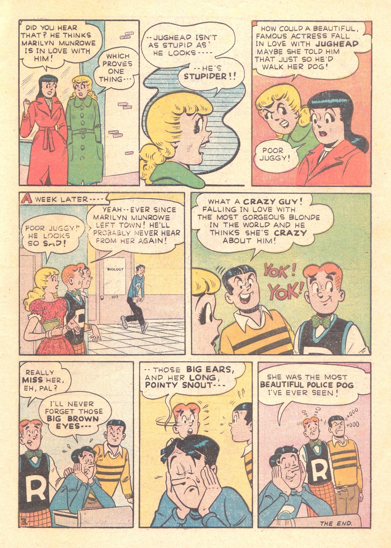 Read online Archie's Pal Jughead comic -  Issue #35 - 5