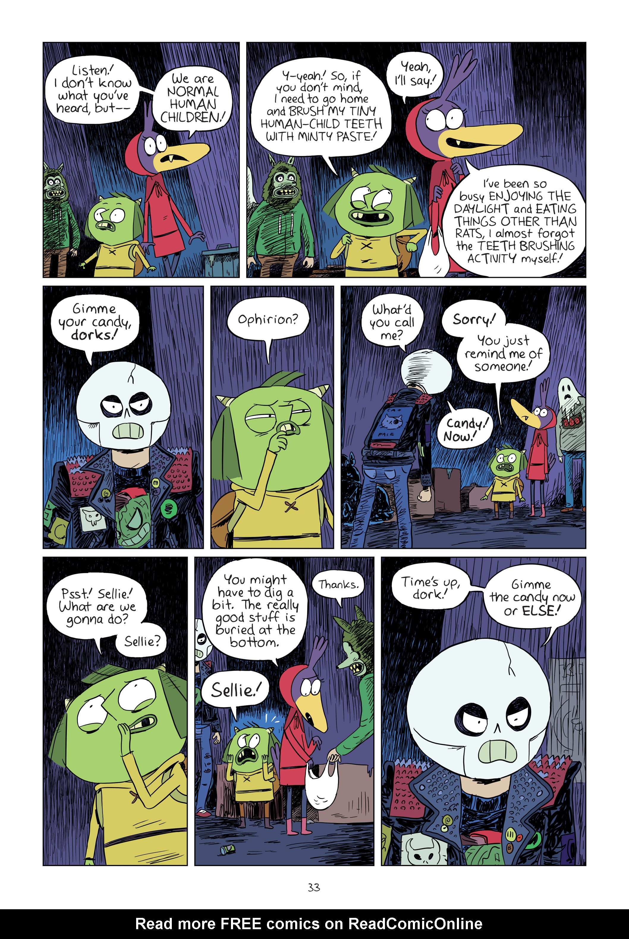 Read online Costume Quest: Invasion of the Candy Snatchers comic -  Issue # Full - 33