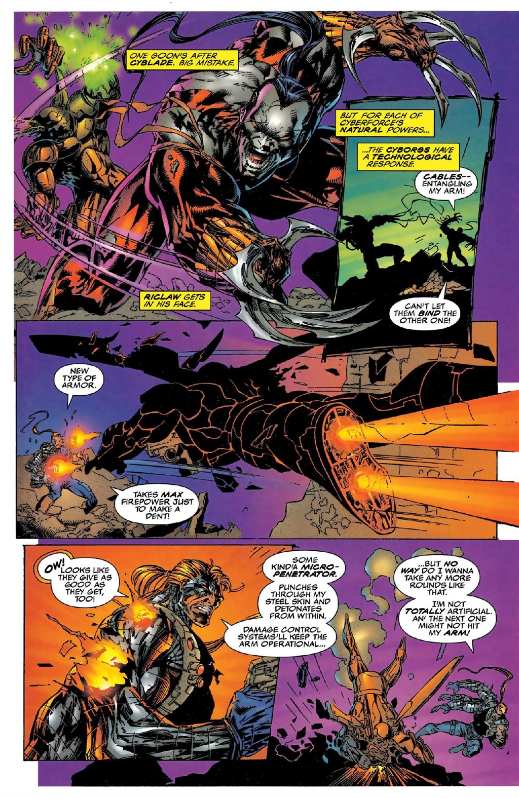 Read online Cyberforce (1992) comic -  Issue # _The Complete Cyberforce (Part 6) - 41