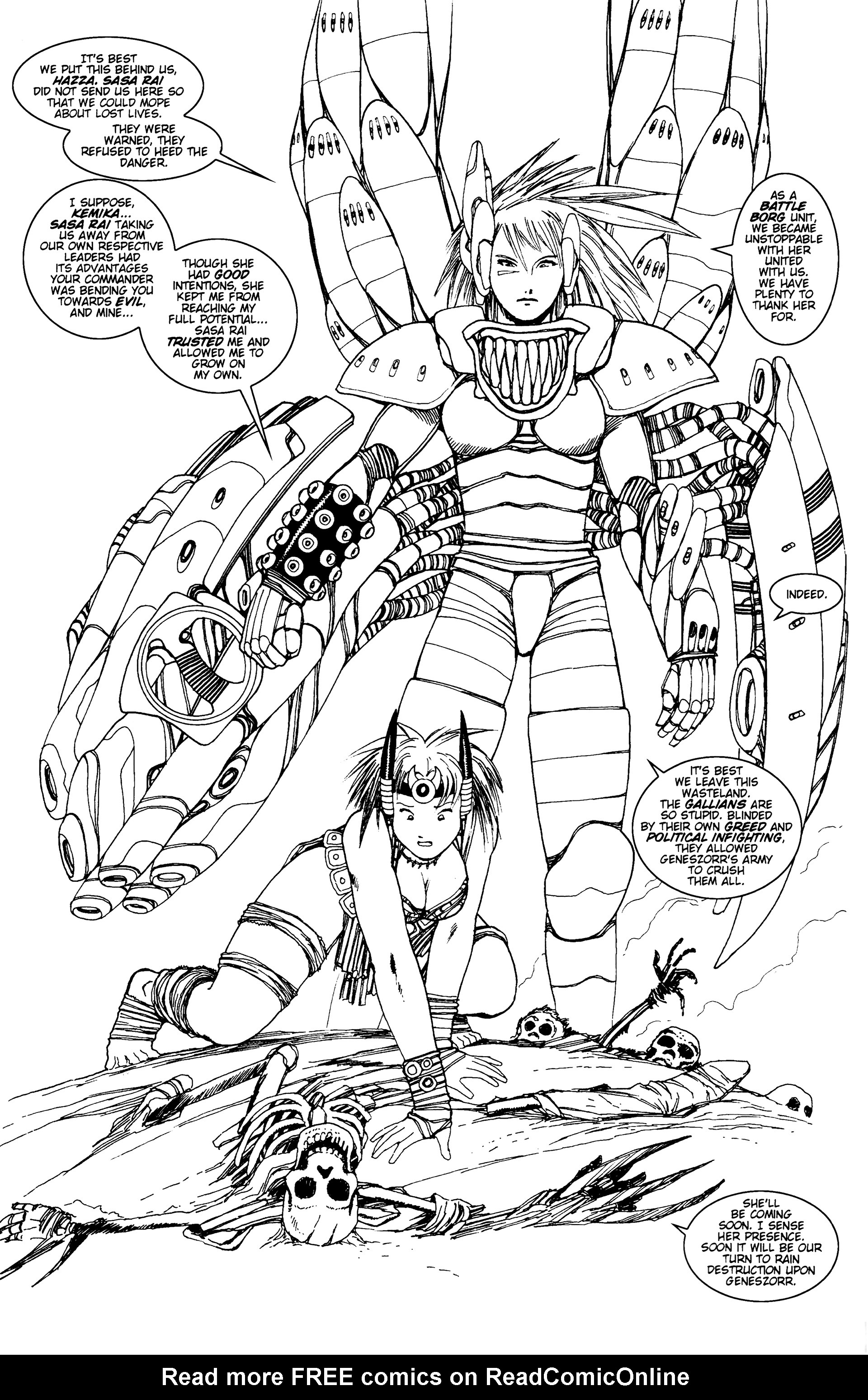 Read online Battle Girlz comic -  Issue #4 - 4