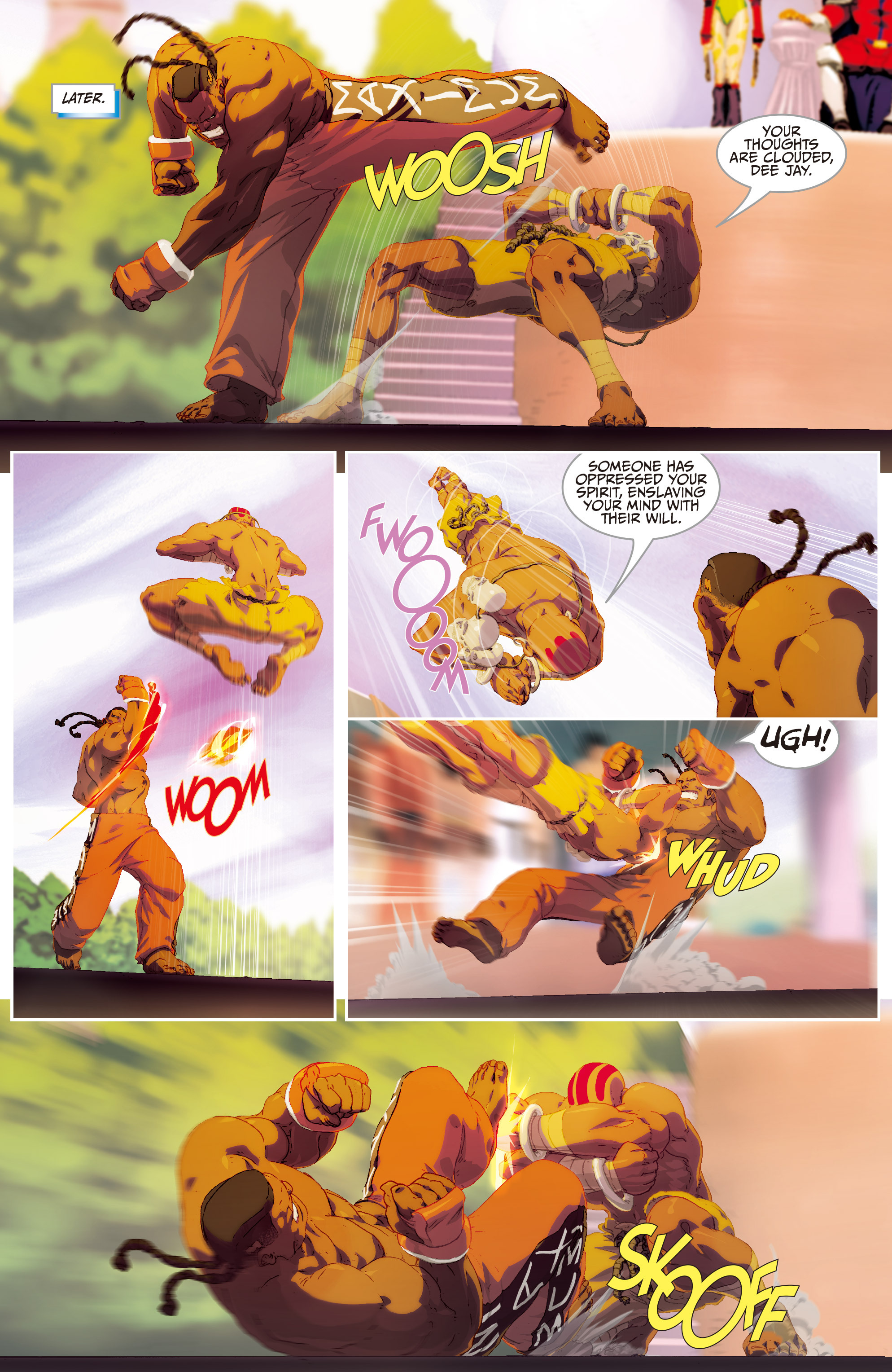 Read online Street Fighter II Turbo comic -  Issue #8 - 16