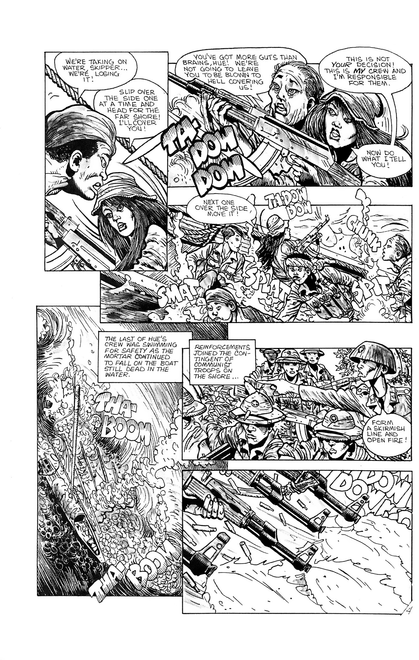 Read online Fire Team comic -  Issue #5 - 6