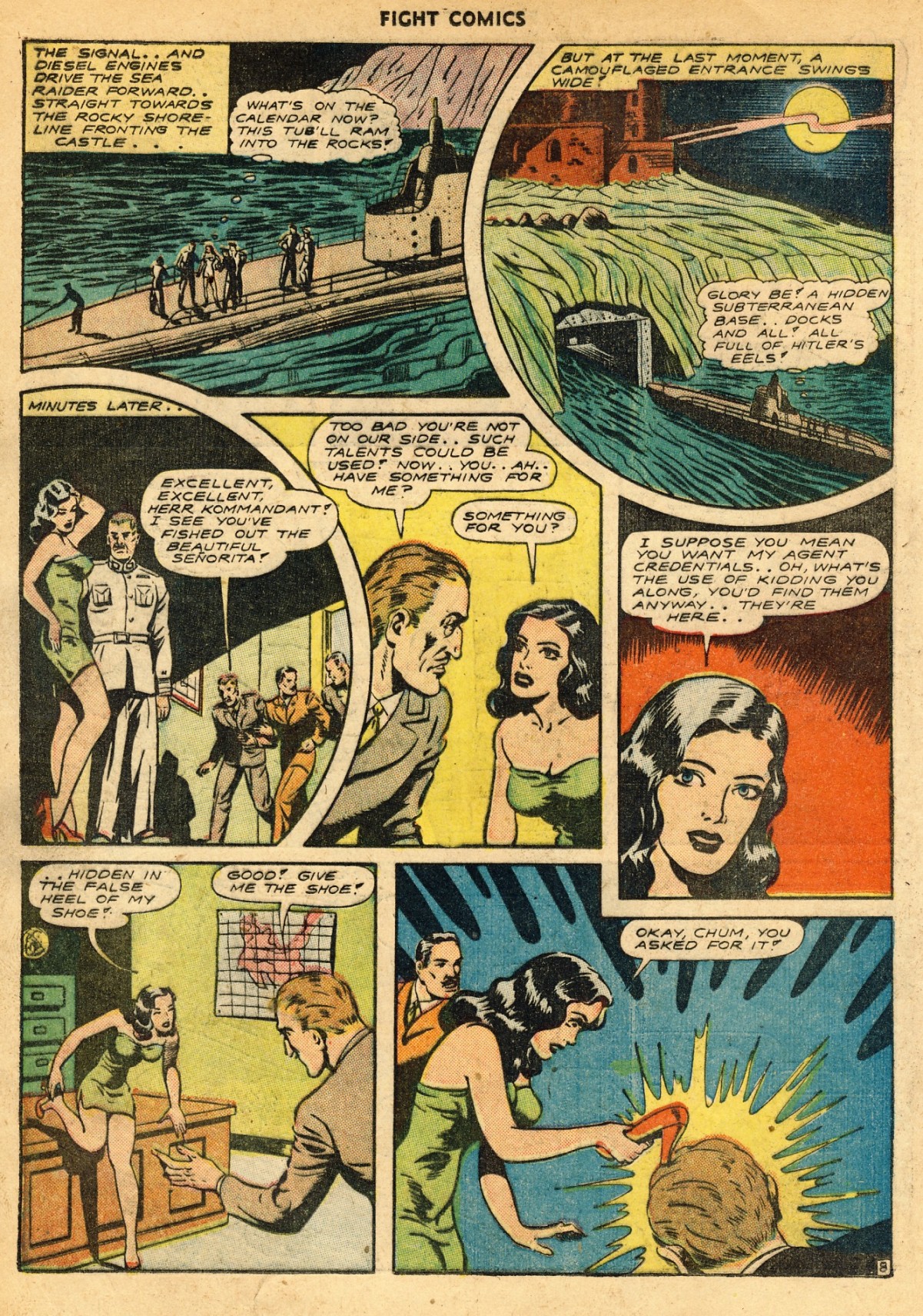 Read online Fight Comics comic -  Issue #30 - 20