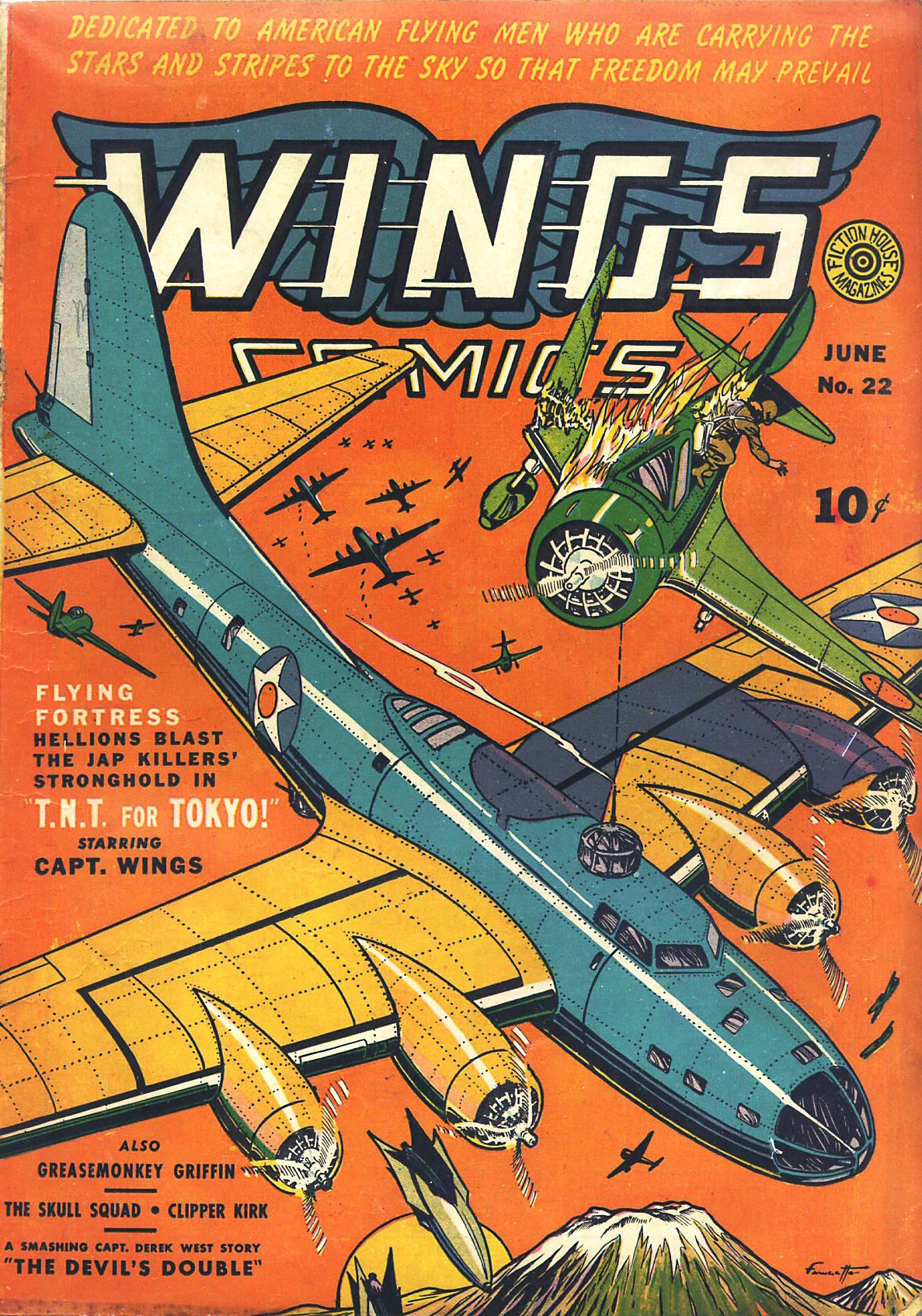 Read online Wings Comics comic -  Issue #22 - 1