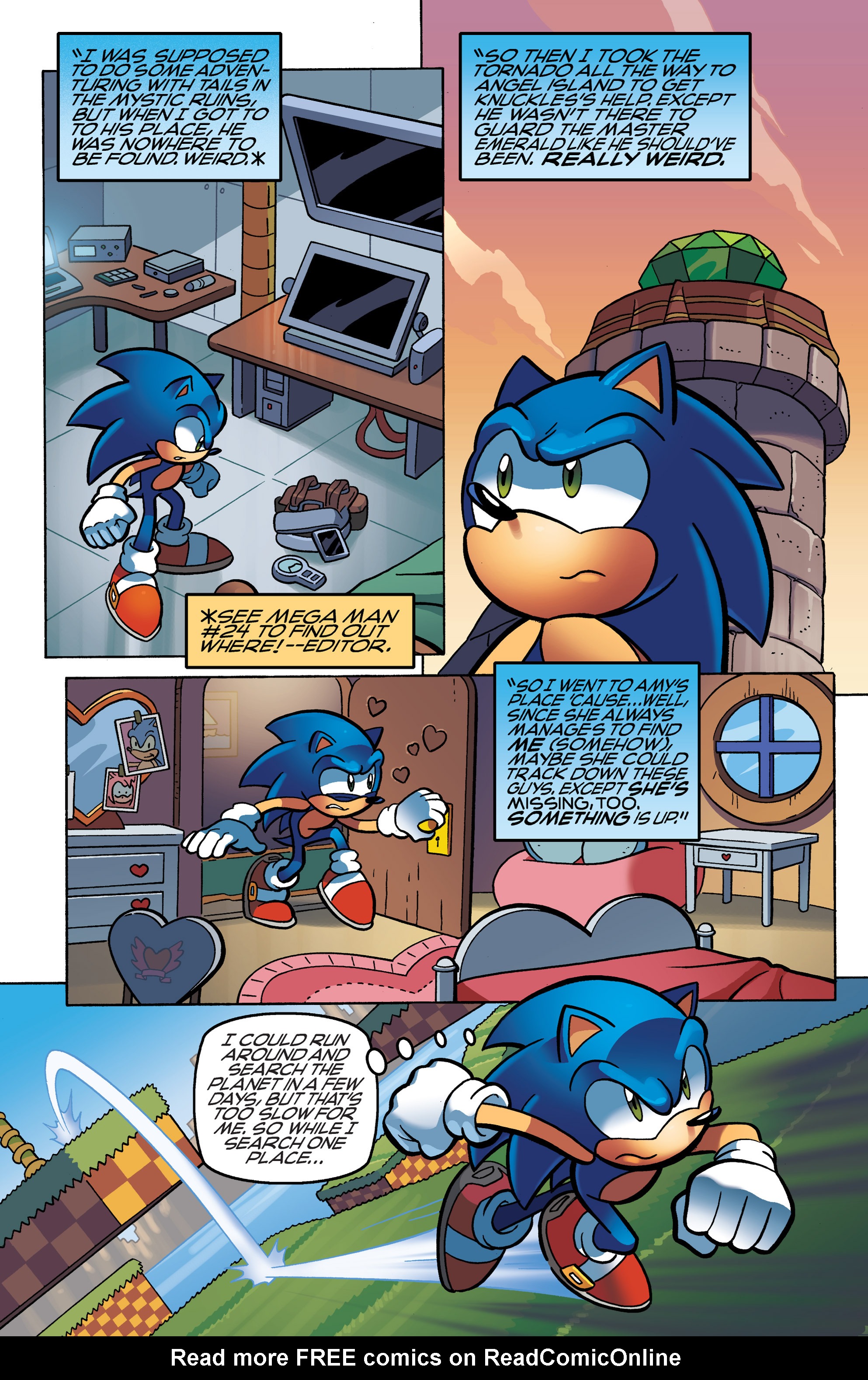 Read online Sonic Mega Man Worlds Collide comic -  Issue # Vol 1 - 45