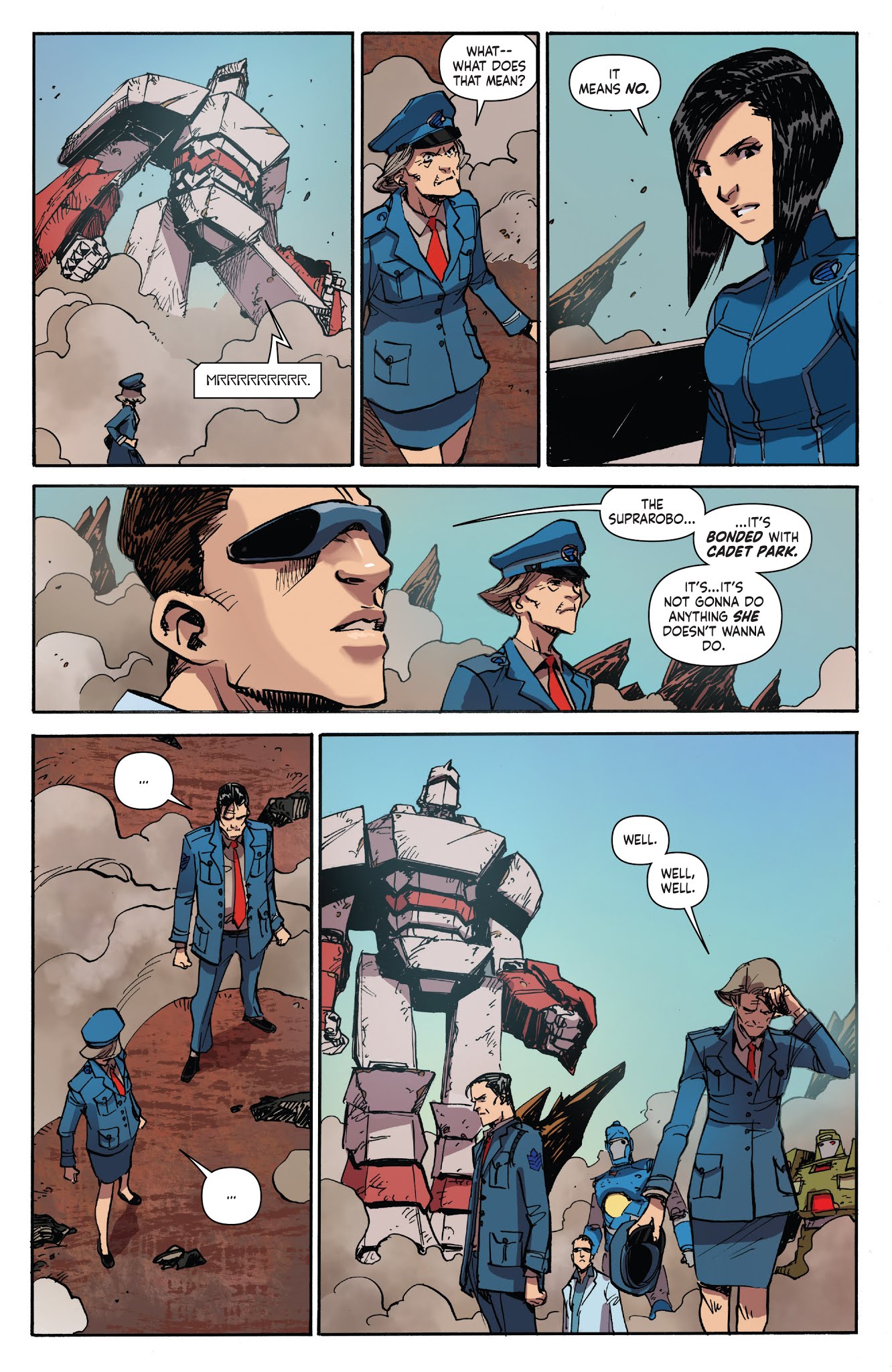 Read online Mech Cadet Yu comic -  Issue #12 - 20