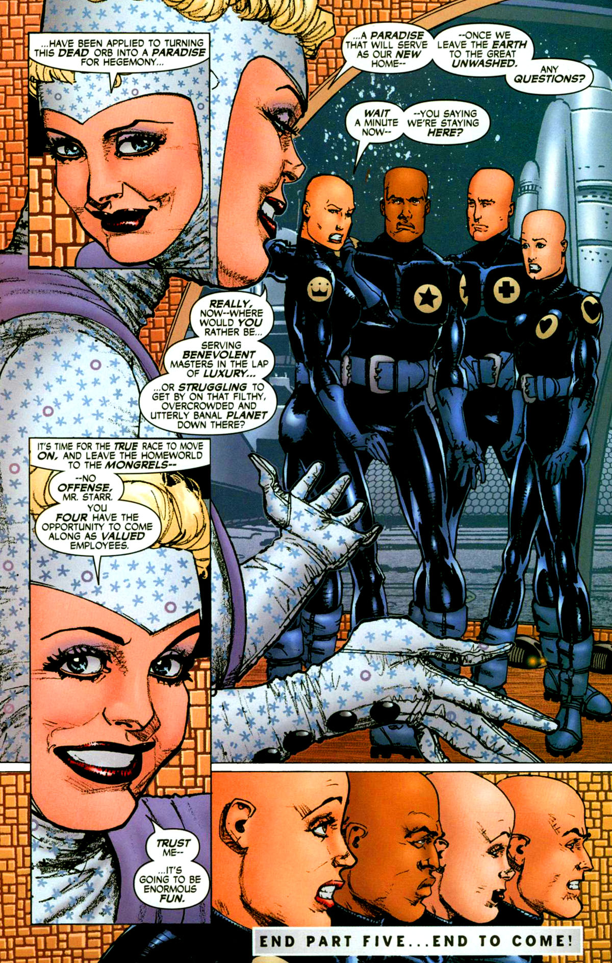 Read online Challengers of the Unknown (2004) comic -  Issue #5 - 20