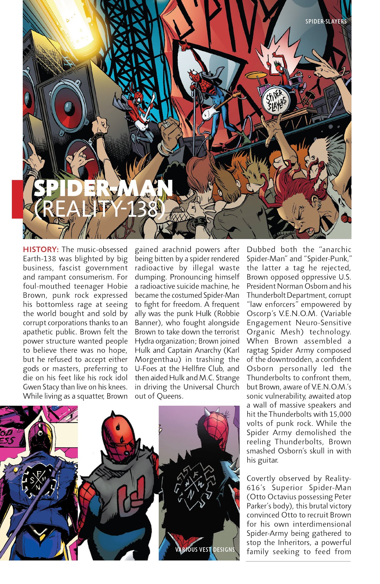 Read online Spider-Geddon Handbook comic -  Issue # Full - 30