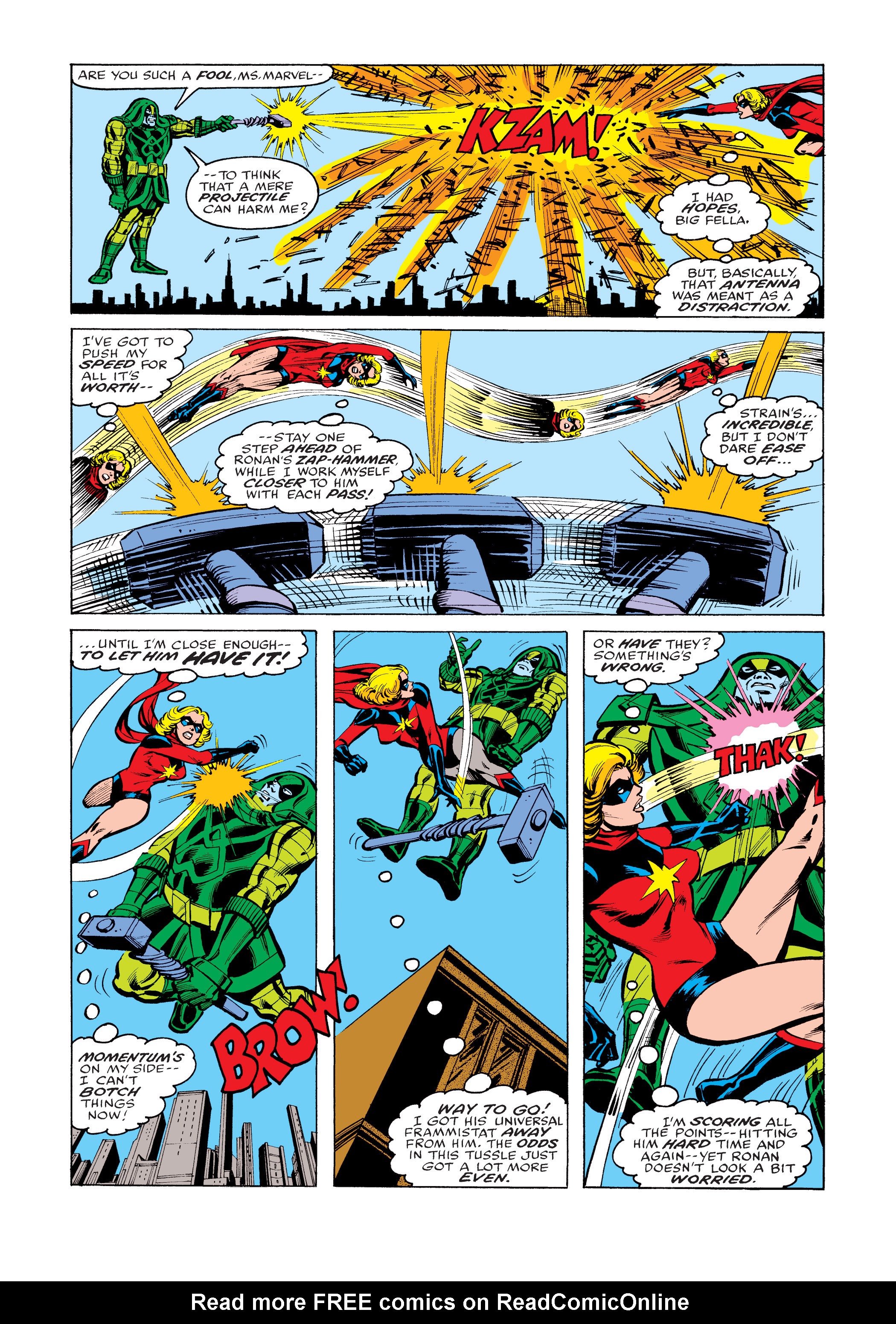 Read online Ms. Marvel (1977) comic -  Issue #19 - 7