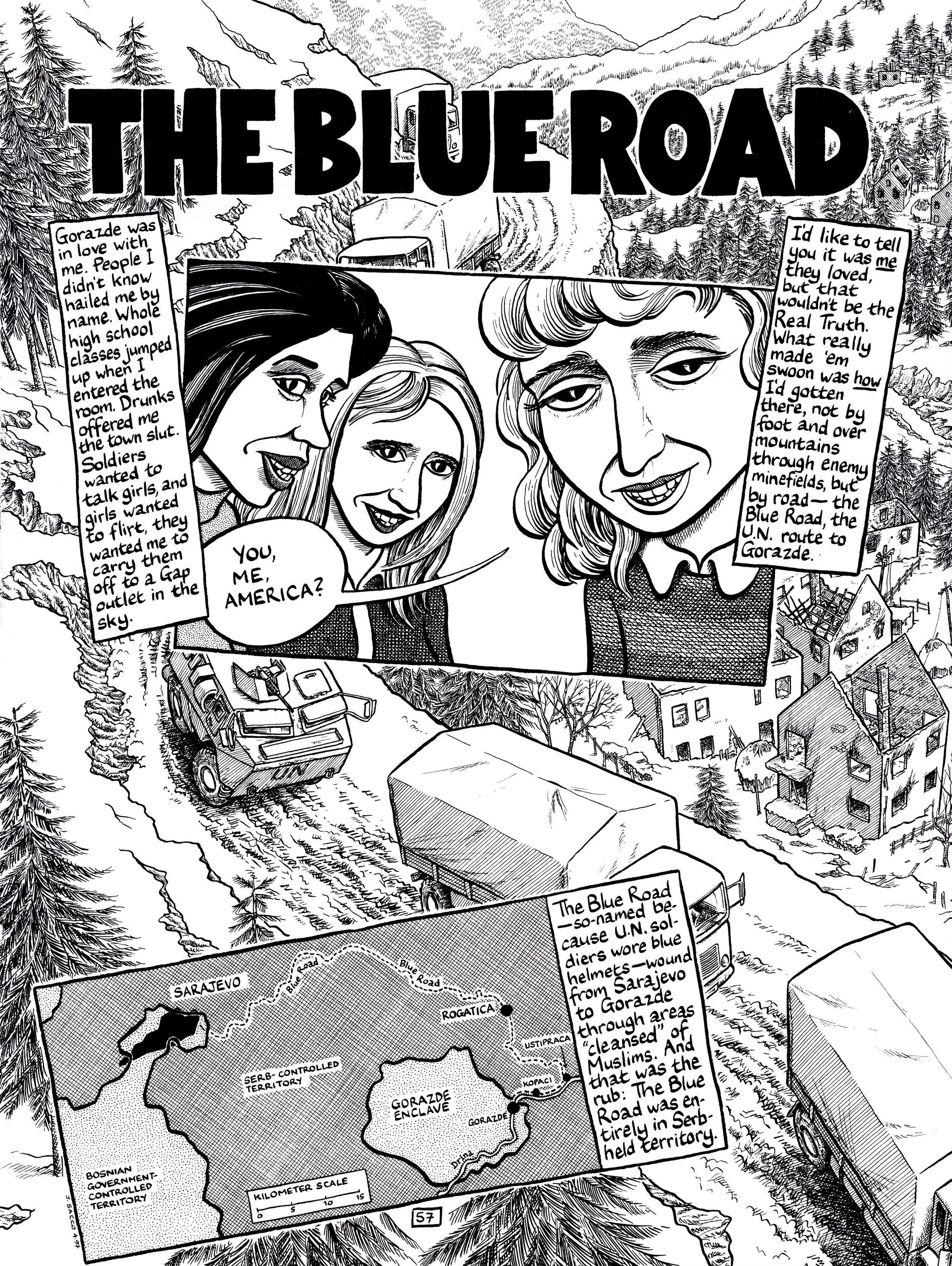 Read online Safe Area Goražde comic -  Issue # TPB (Part 1) - 95