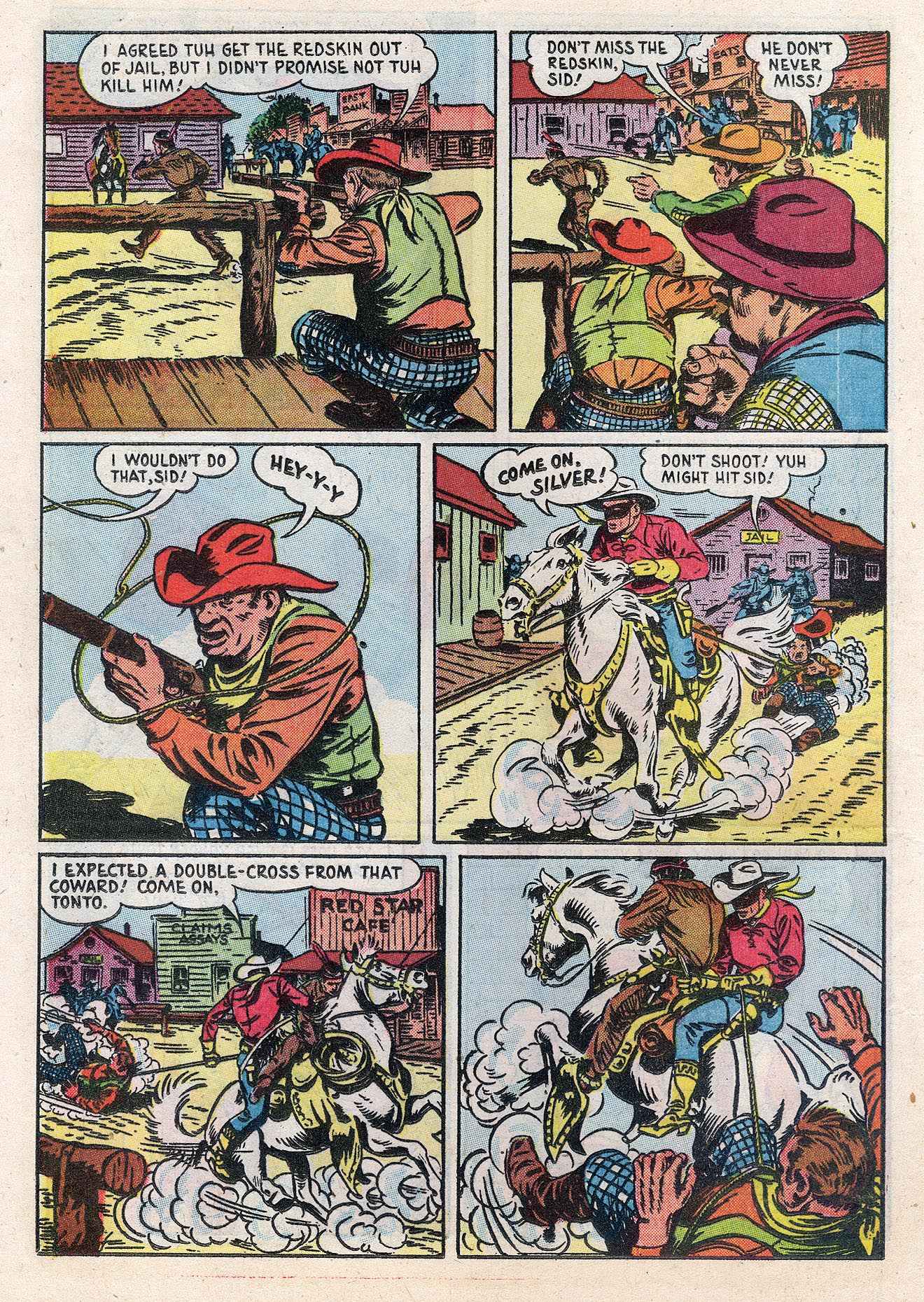 Read online The Lone Ranger (1948) comic -  Issue #27 - 28