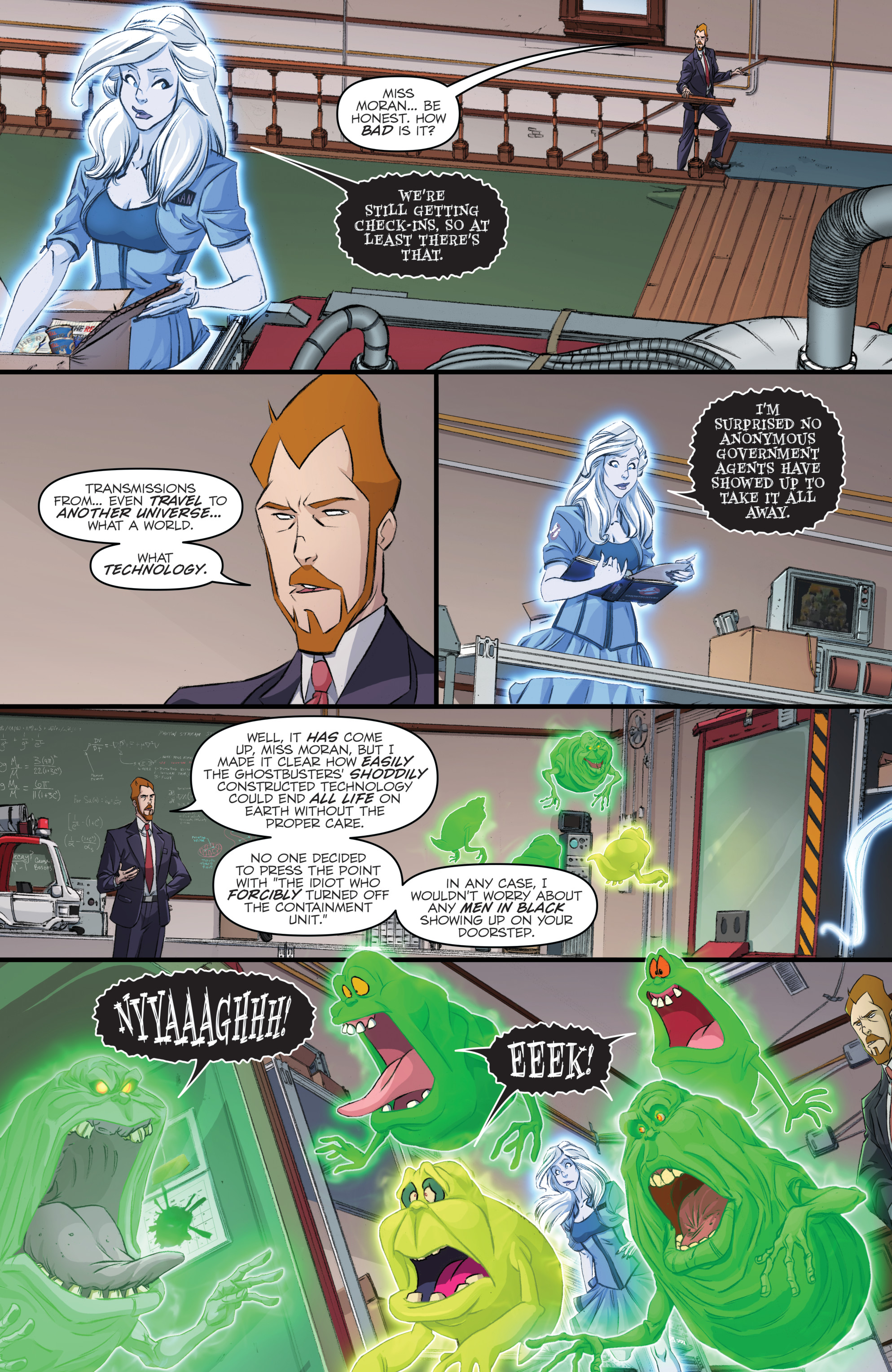Read online Ghostbusters: Crossing Over comic -  Issue # _TPB - 139