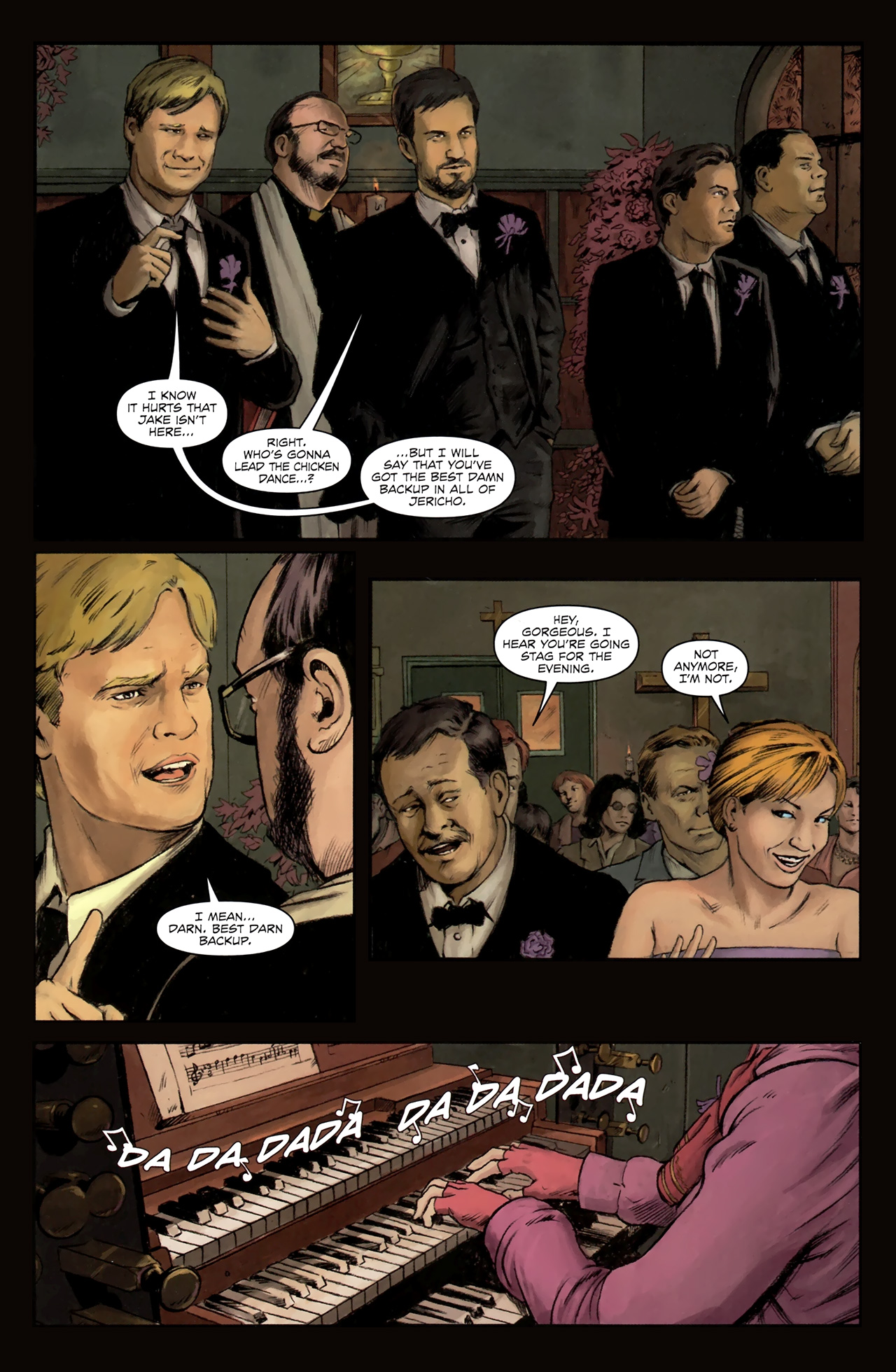 Read online Jericho comic -  Issue #3 - 15