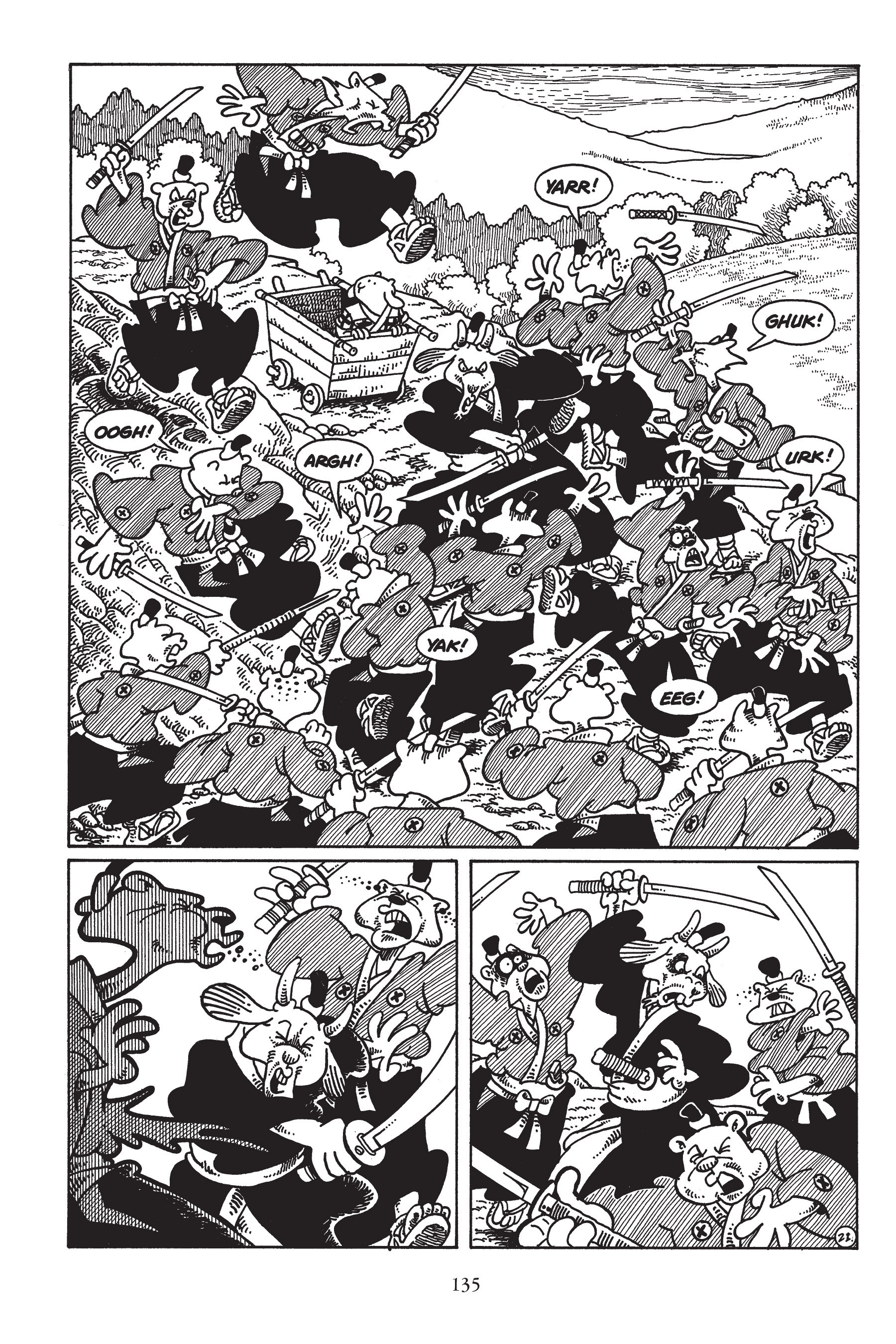 Read online Usagi Yojimbo (1987) comic -  Issue # _TPB 5 - 132