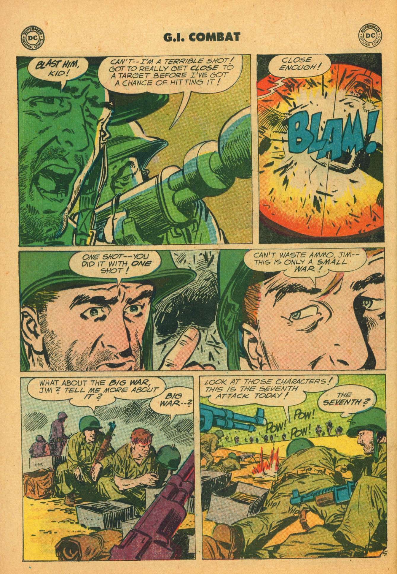 Read online G.I. Combat (1952) comic -  Issue #62 - 24