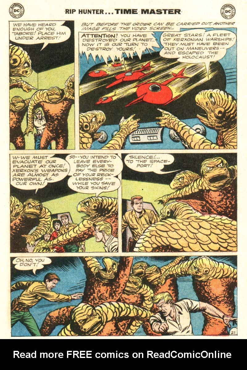 Read online Rip Hunter...Time Master comic -  Issue #15 - 25