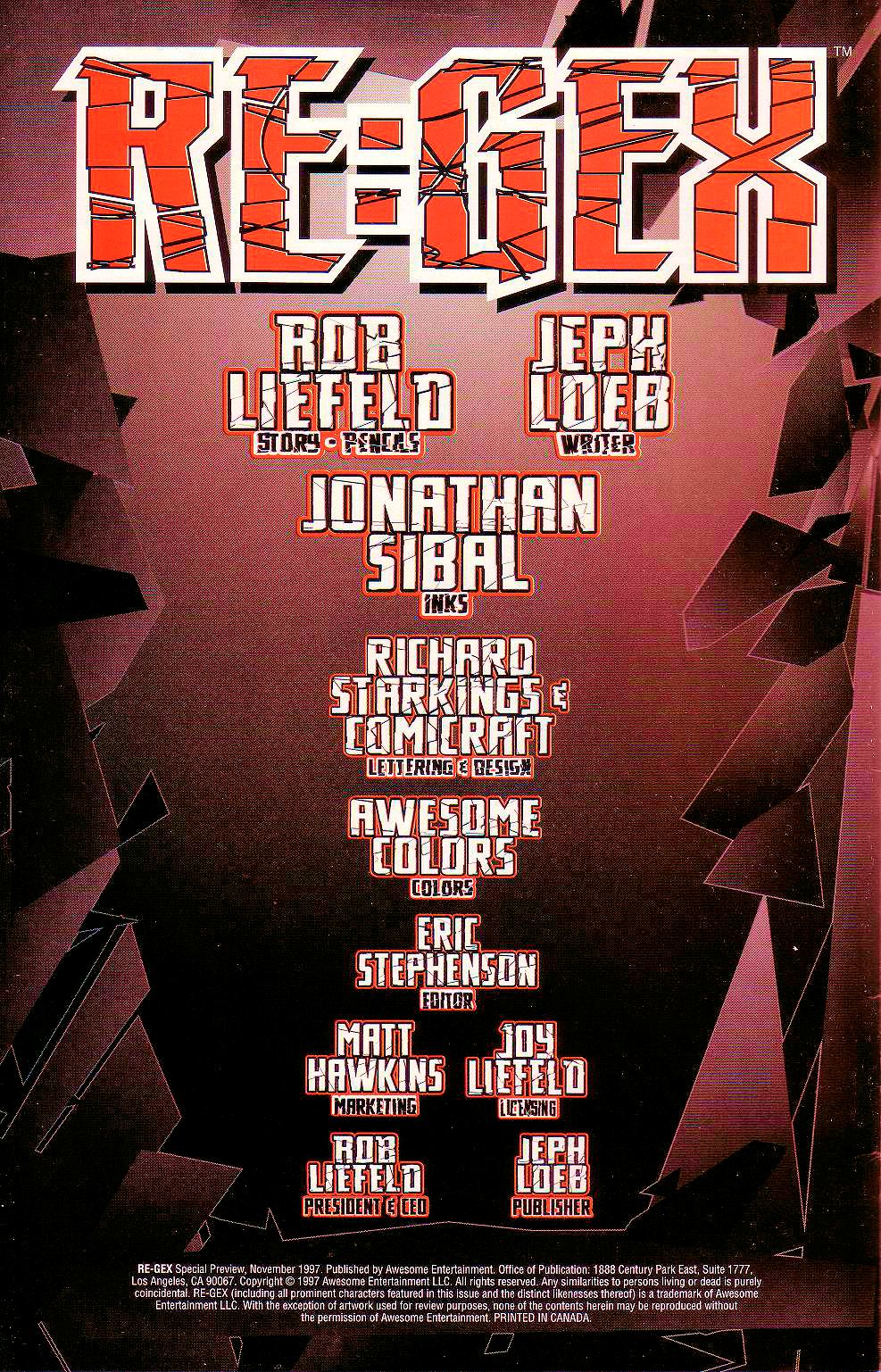 Read online Re:Gex comic -  Issue # _Preview - 6