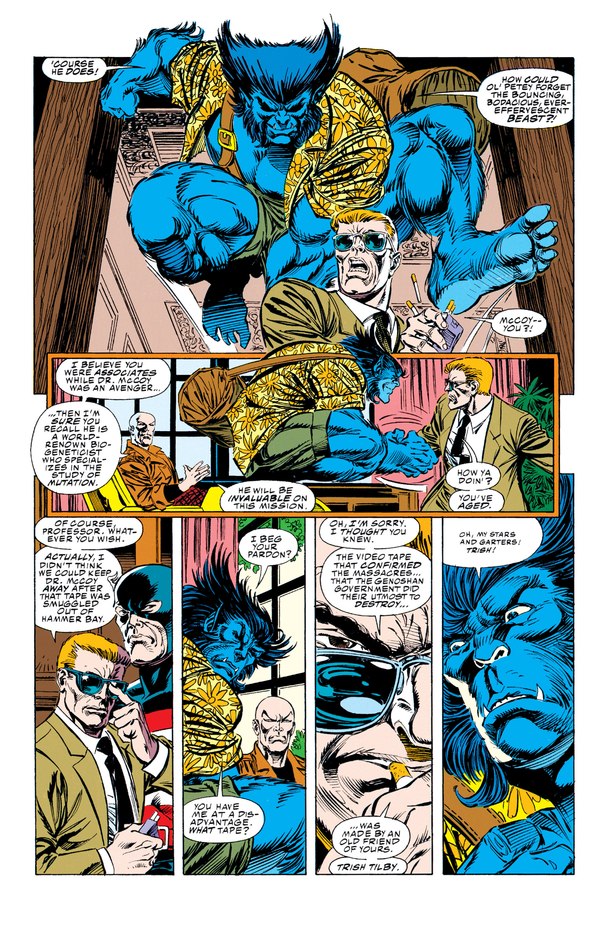 Read online Avengers: Avengers/X-Men - Bloodties comic -  Issue # TPB (Part 1) - 15