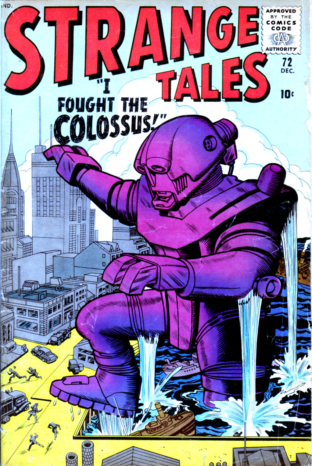 Read online Strange Tales (1951) comic -  Issue #72 - 1