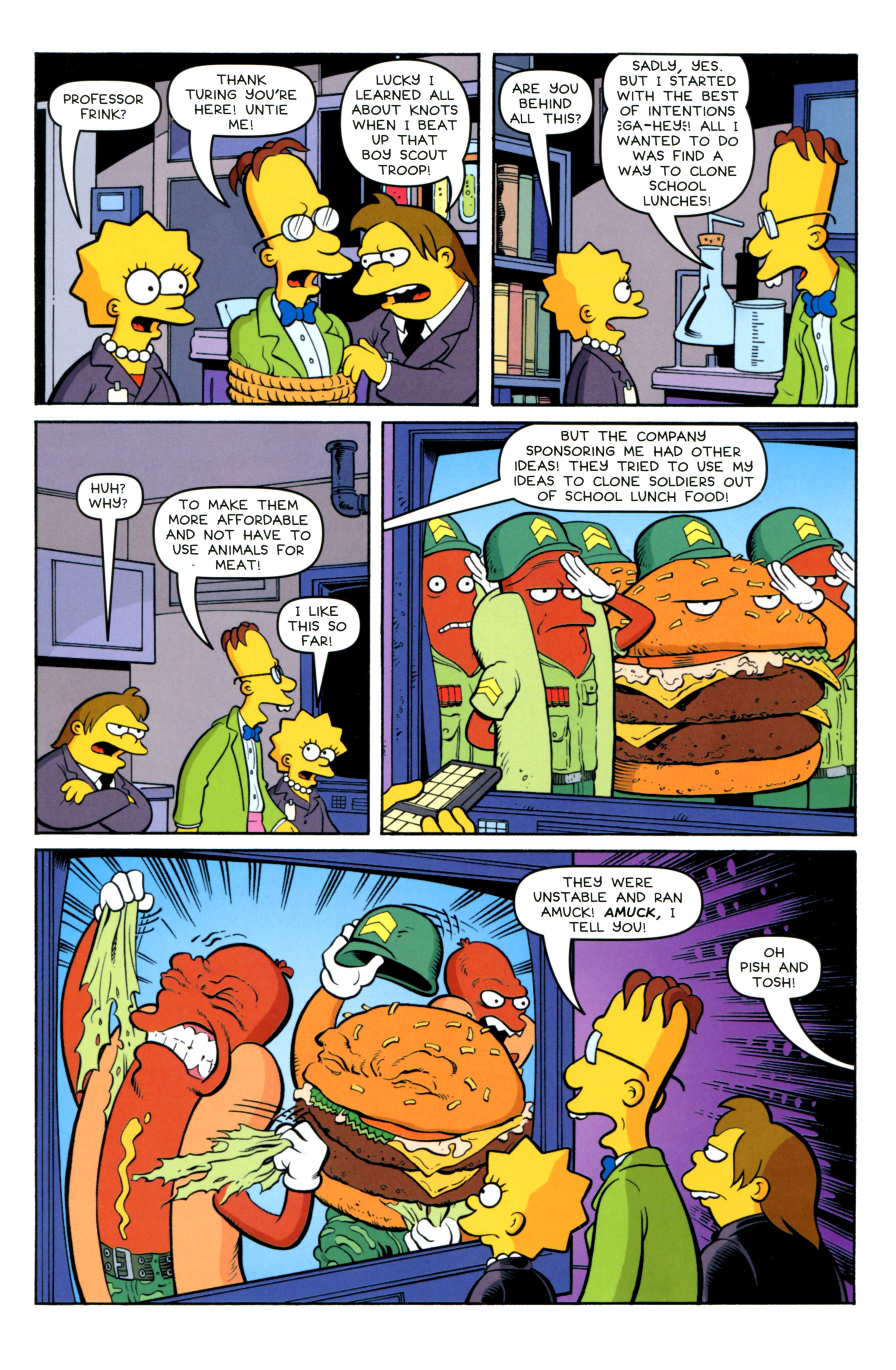 Read online Treehouse of Horror comic -  Issue #22 - 24