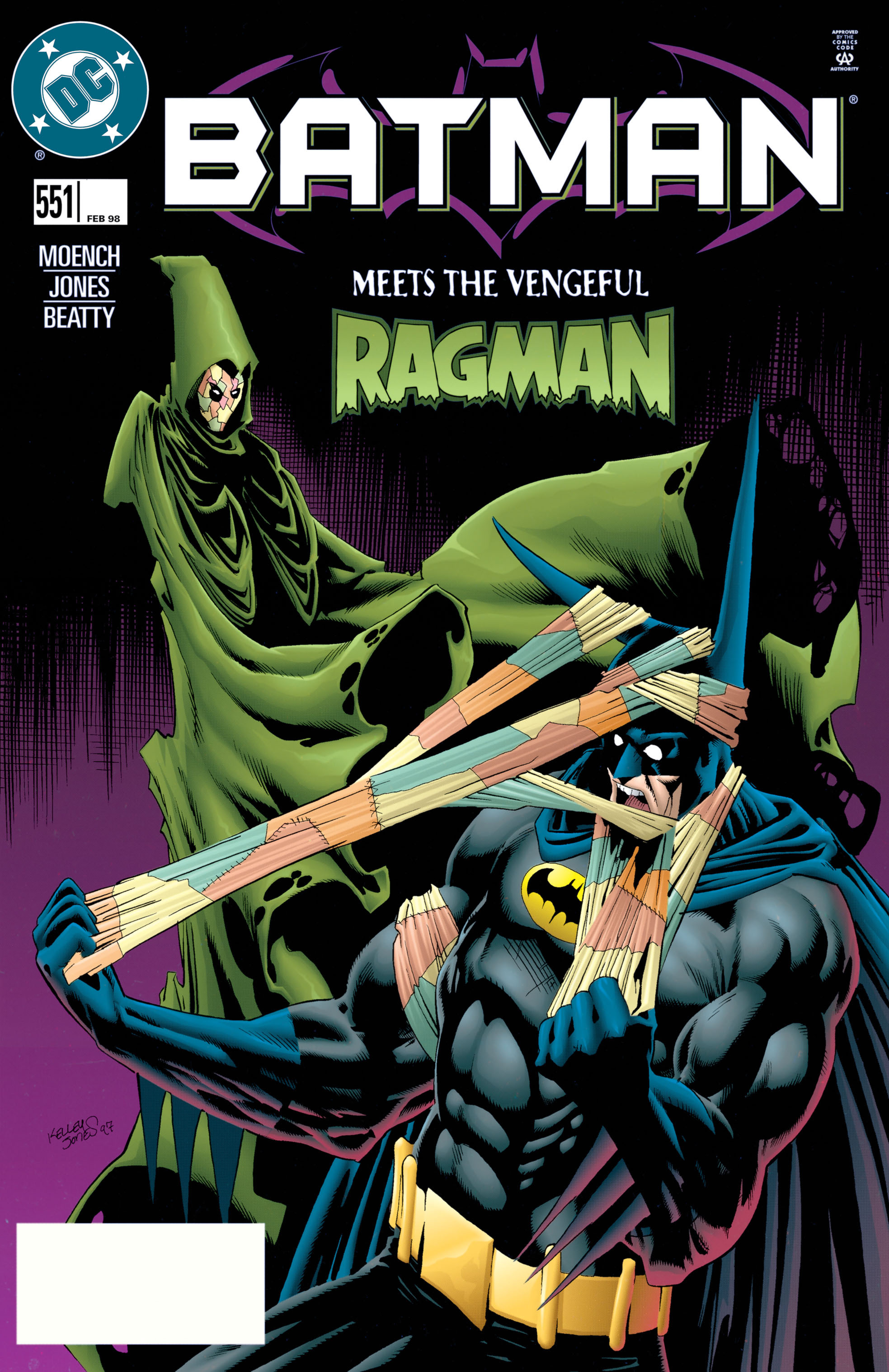 Read online Batman (1940) comic -  Issue #551 - 1