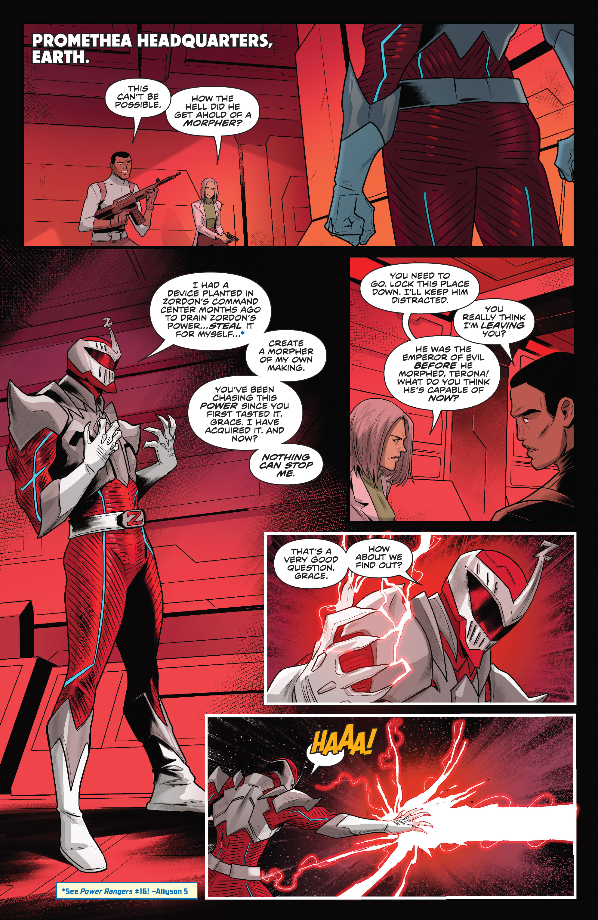 Read online Mighty Morphin Power Rangers comic -  Issue #107 - 3