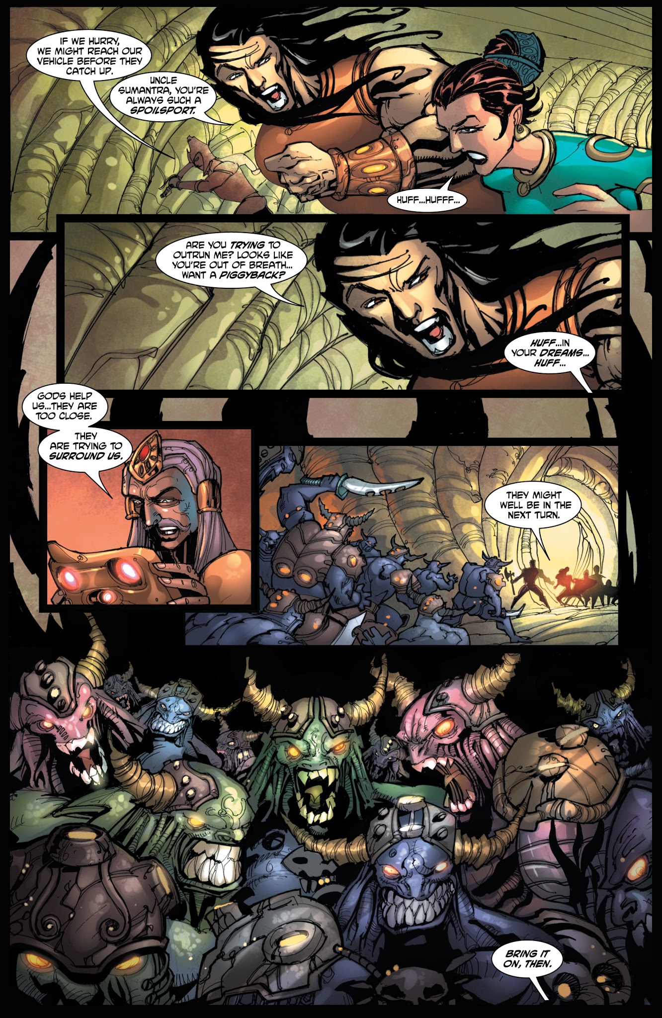 Read online Ramayan 3392 A.D. comic -  Issue #7 - 21