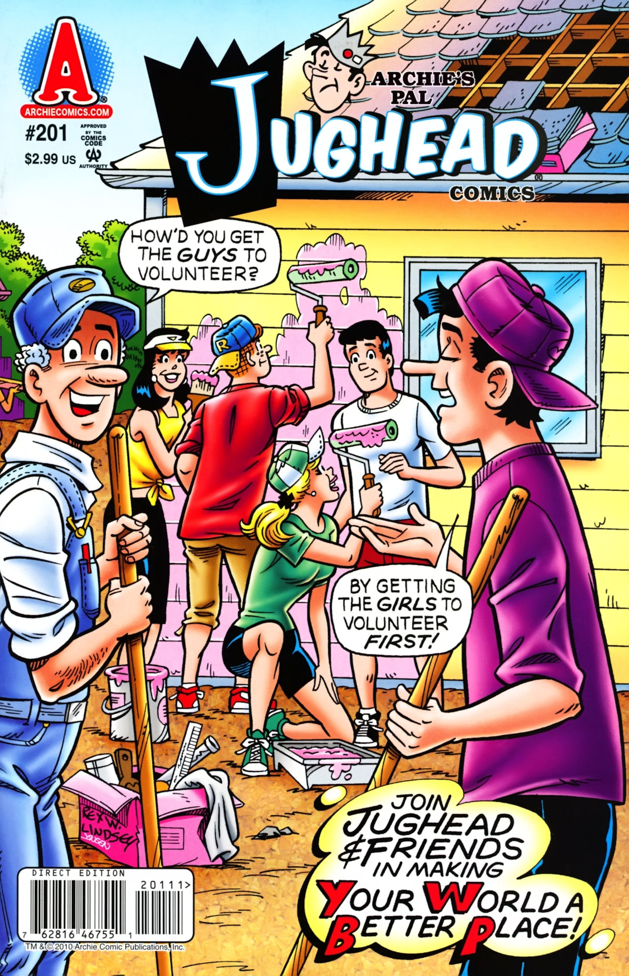 Read online Archie's Pal Jughead Comics comic -  Issue #201 - 1