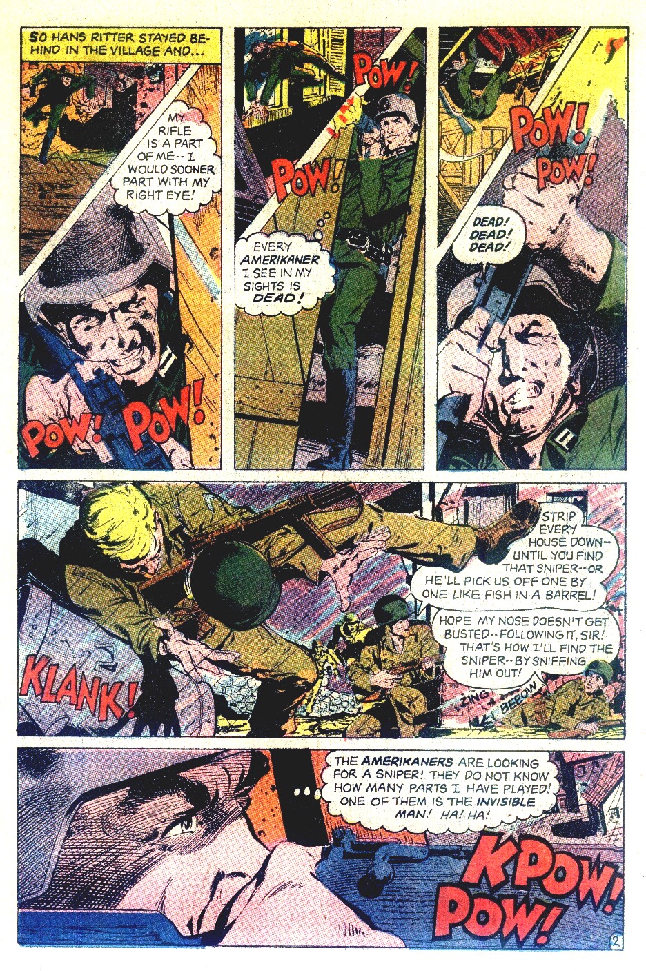 Read online Our Army at War (1952) comic -  Issue #183 - 23