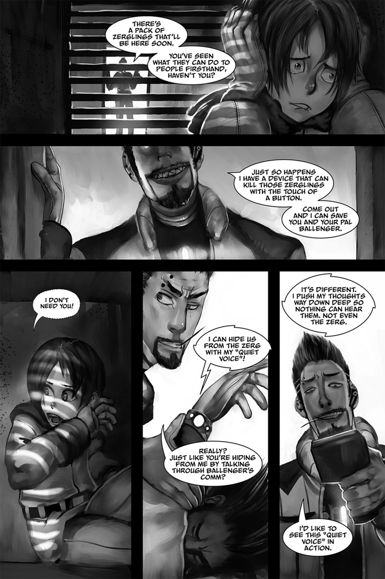 Read online StarCraft: Frontline comic -  Issue # TPB 3 - 34