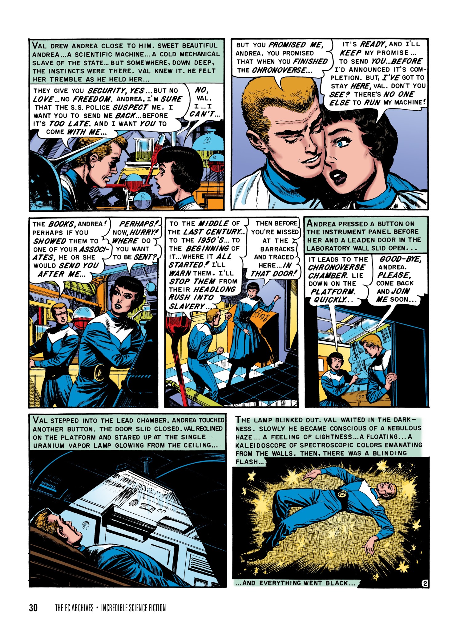 Read online The EC Archives: Incredible Science Fiction comic -  Issue # TPB - 32