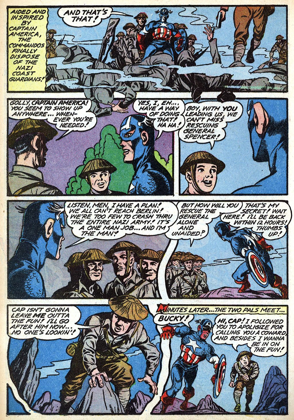 Read online Captain America Comics comic -  Issue #19 - 43