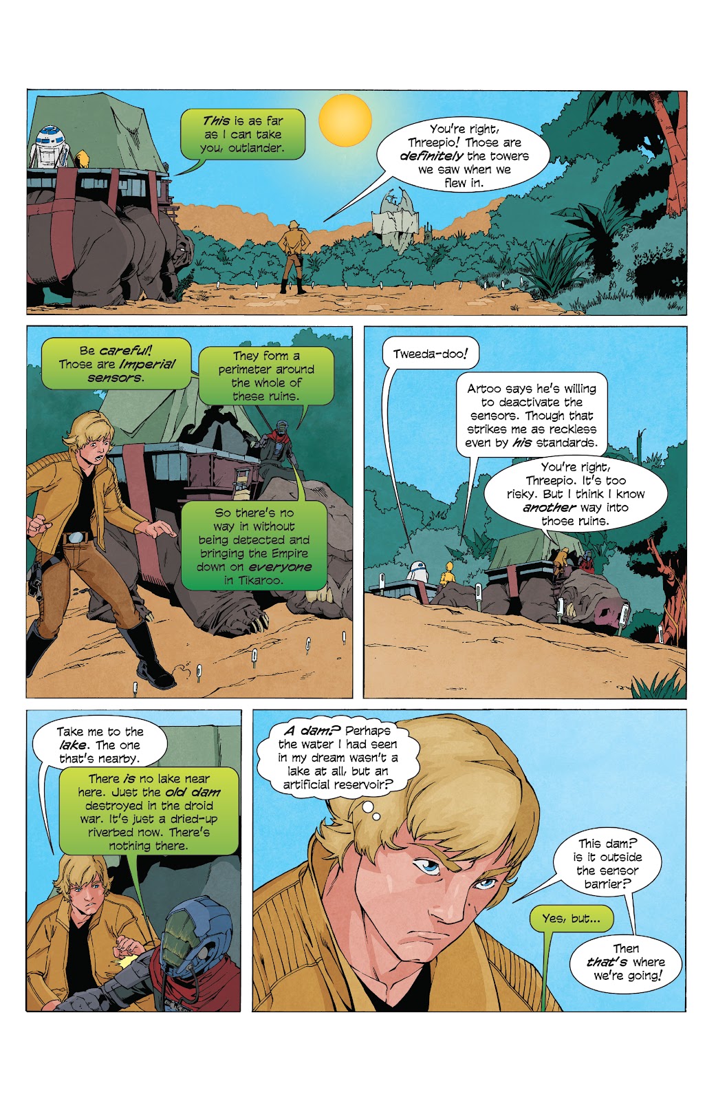 Star Wars Adventures: The Weapon of A Jedi issue 1 - Page 37