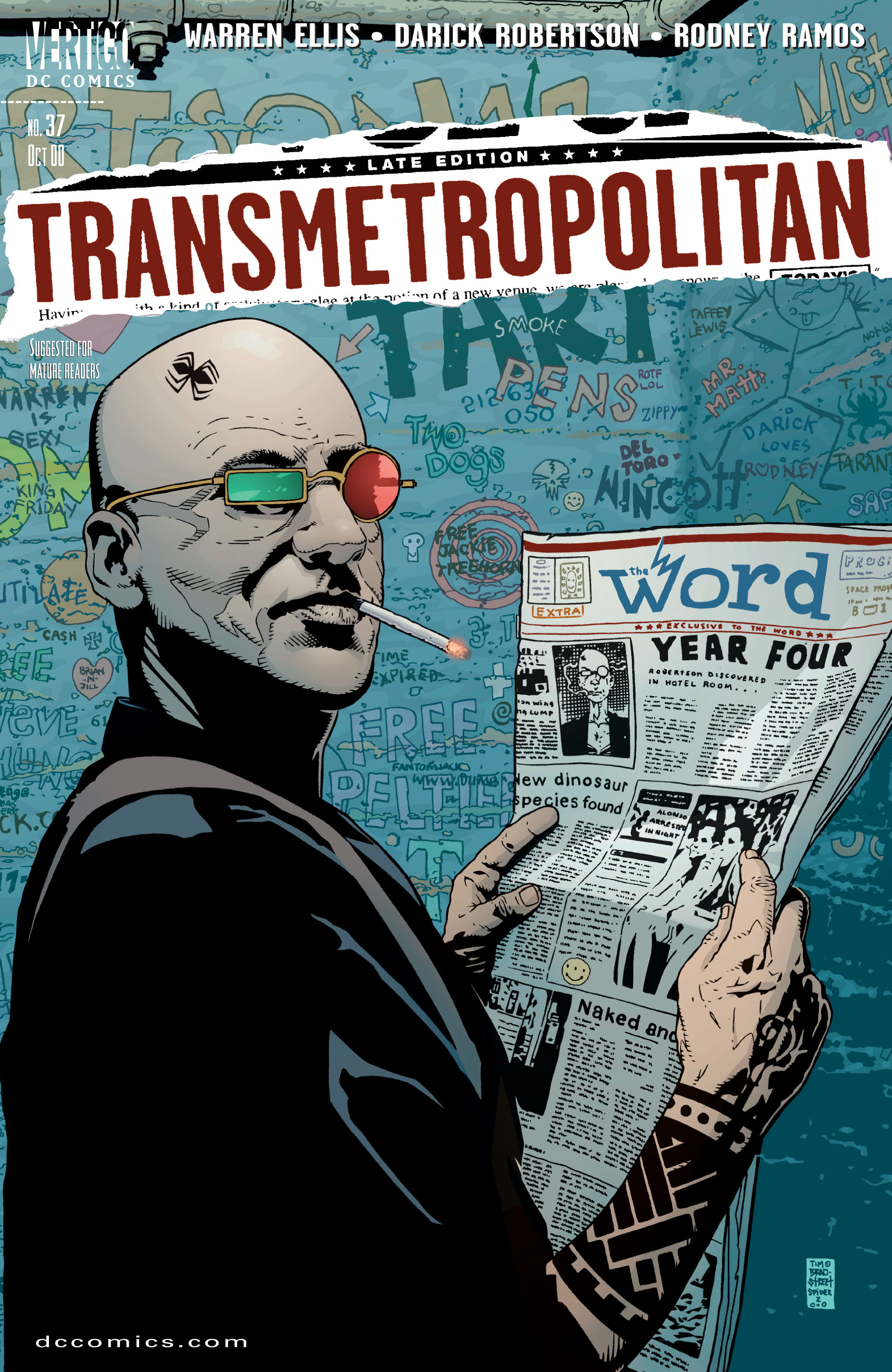 Read online Transmetropolitan comic -  Issue #37 - 1