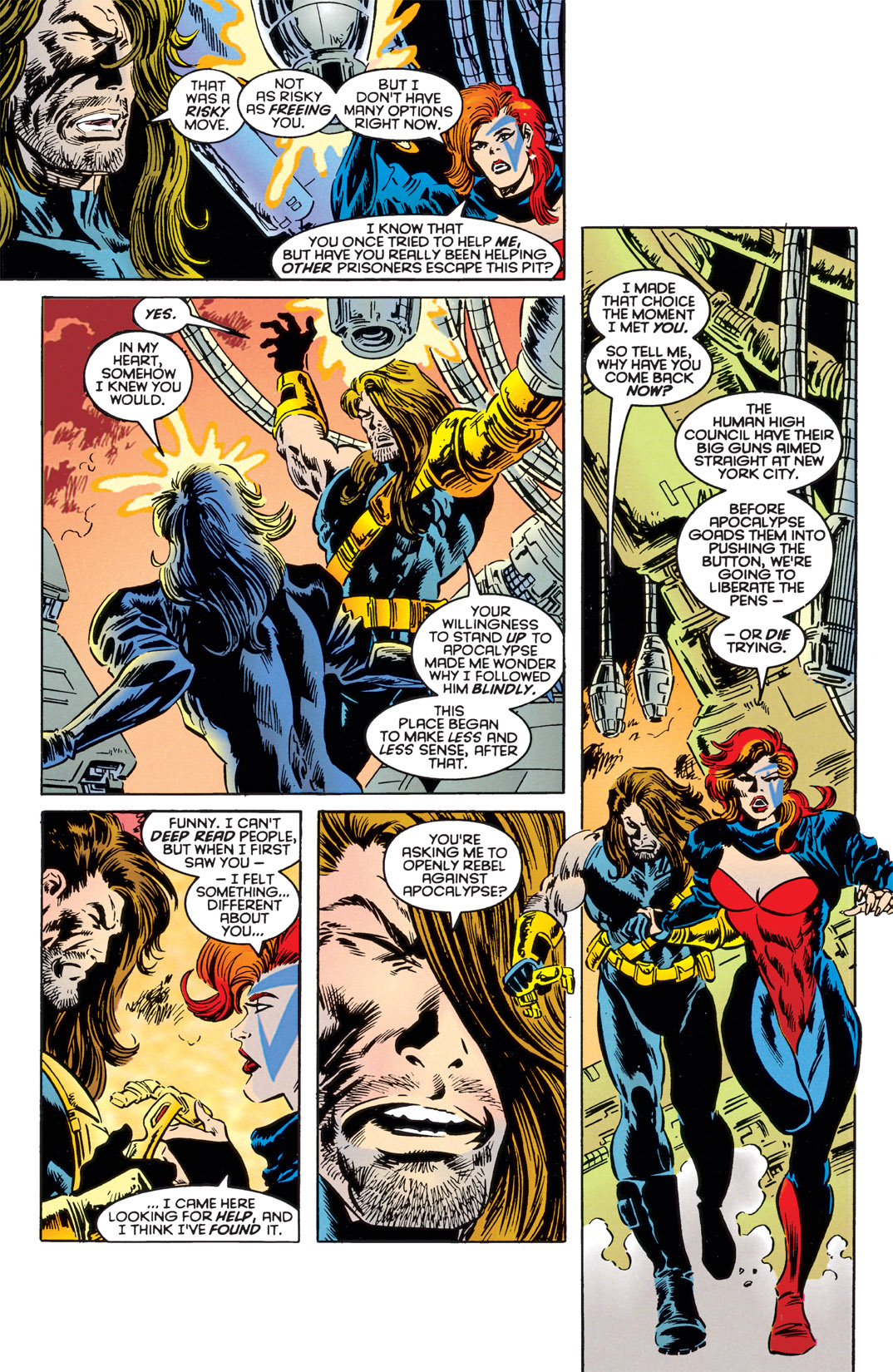 Read online X-Men: The Complete Age of Apocalypse Epic comic -  Issue # TPB 3 - 131