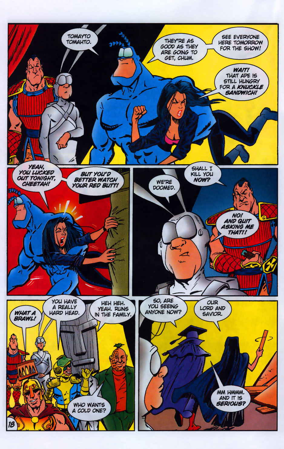 Read online The Tick's Big Xmas Trilogy comic -  Issue #2 - 20