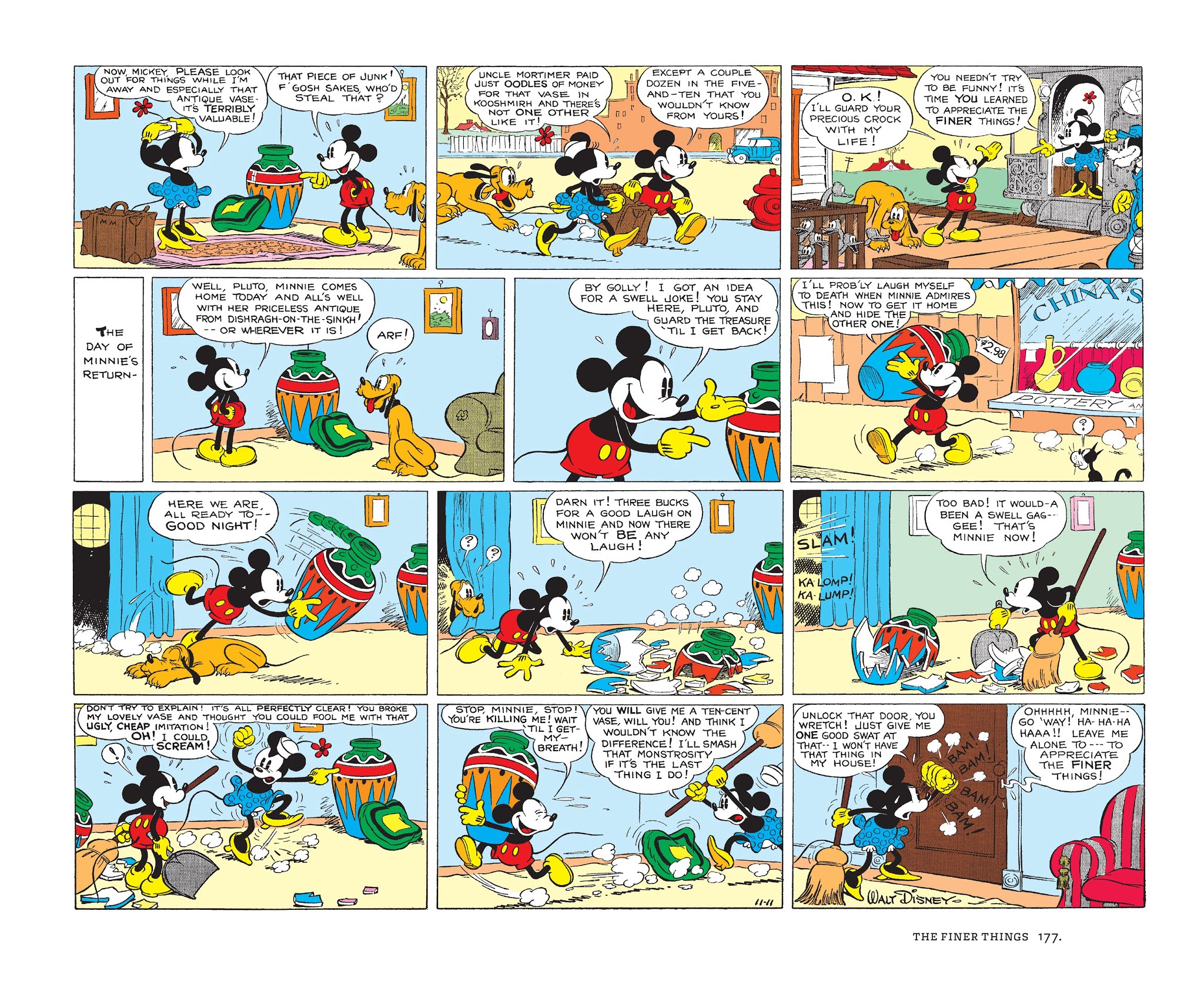 Read online Walt Disney's Mickey Mouse Color Sundays comic -  Issue # TPB 1 (Part 2) - 77