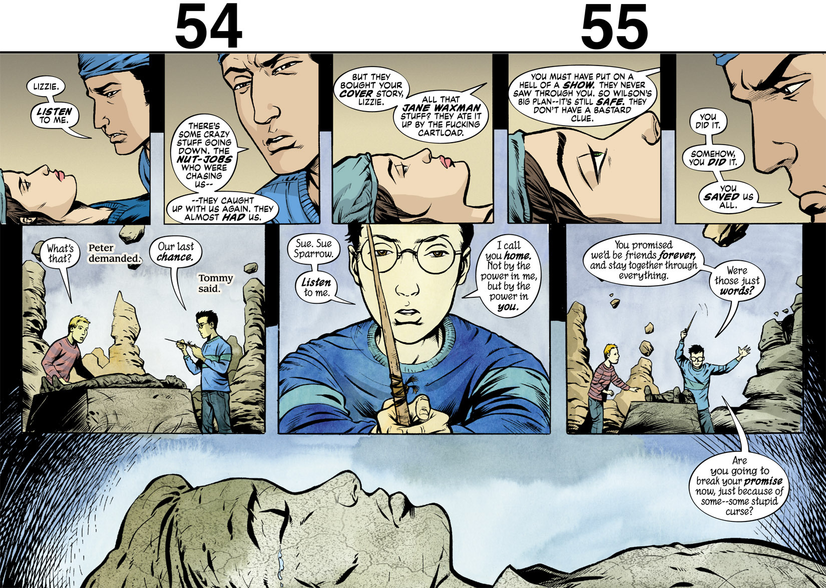 Read online The Unwritten comic -  Issue #17 - 52