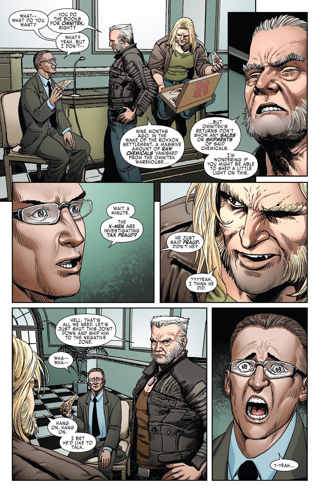 Read online Weapon X (2017) comic -  Issue #5 - 14