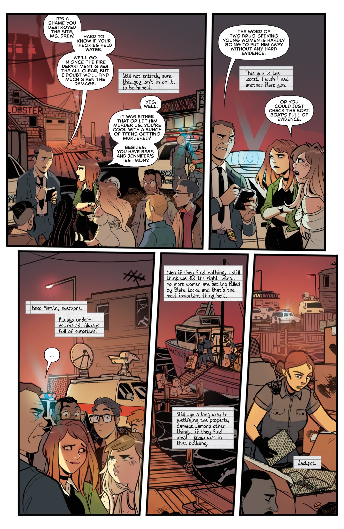 Read online Nancy Drew (2018) comic -  Issue #5 - 19